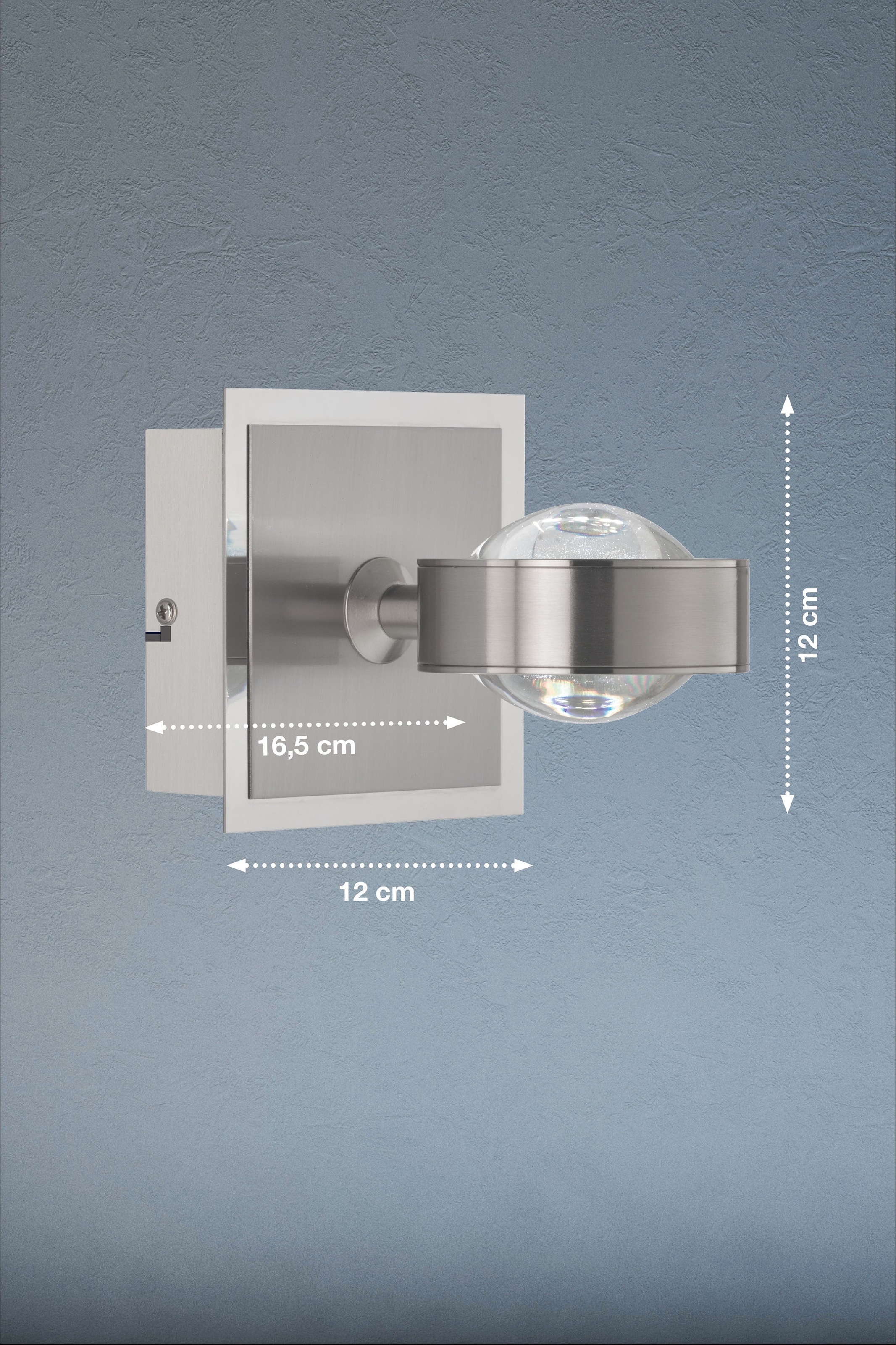 FISCHER & HONSEL LED Wandleuchte »Cluedo«, 1 flammig-flammig