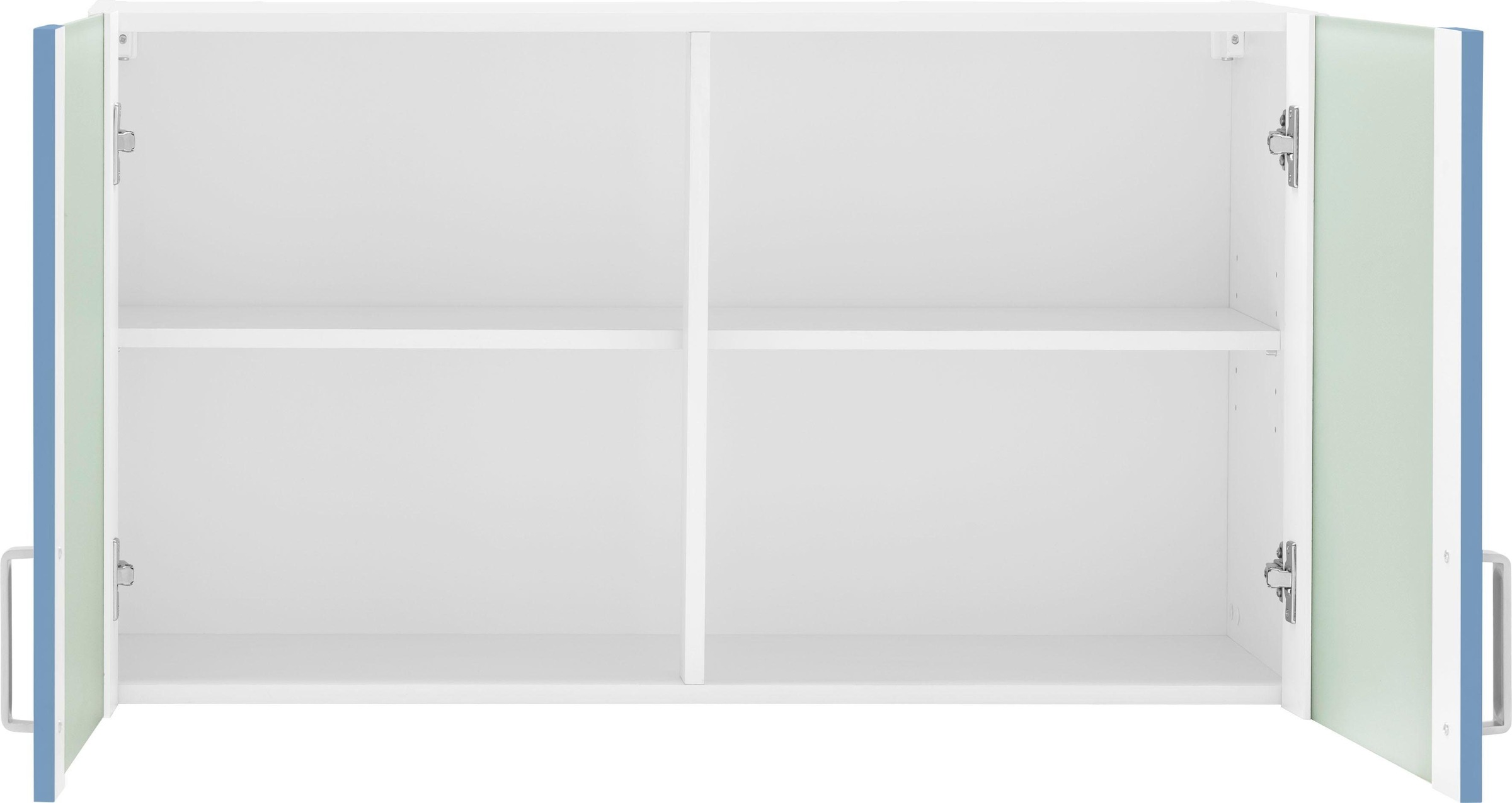 wiho Küchen Glashängeschrank 