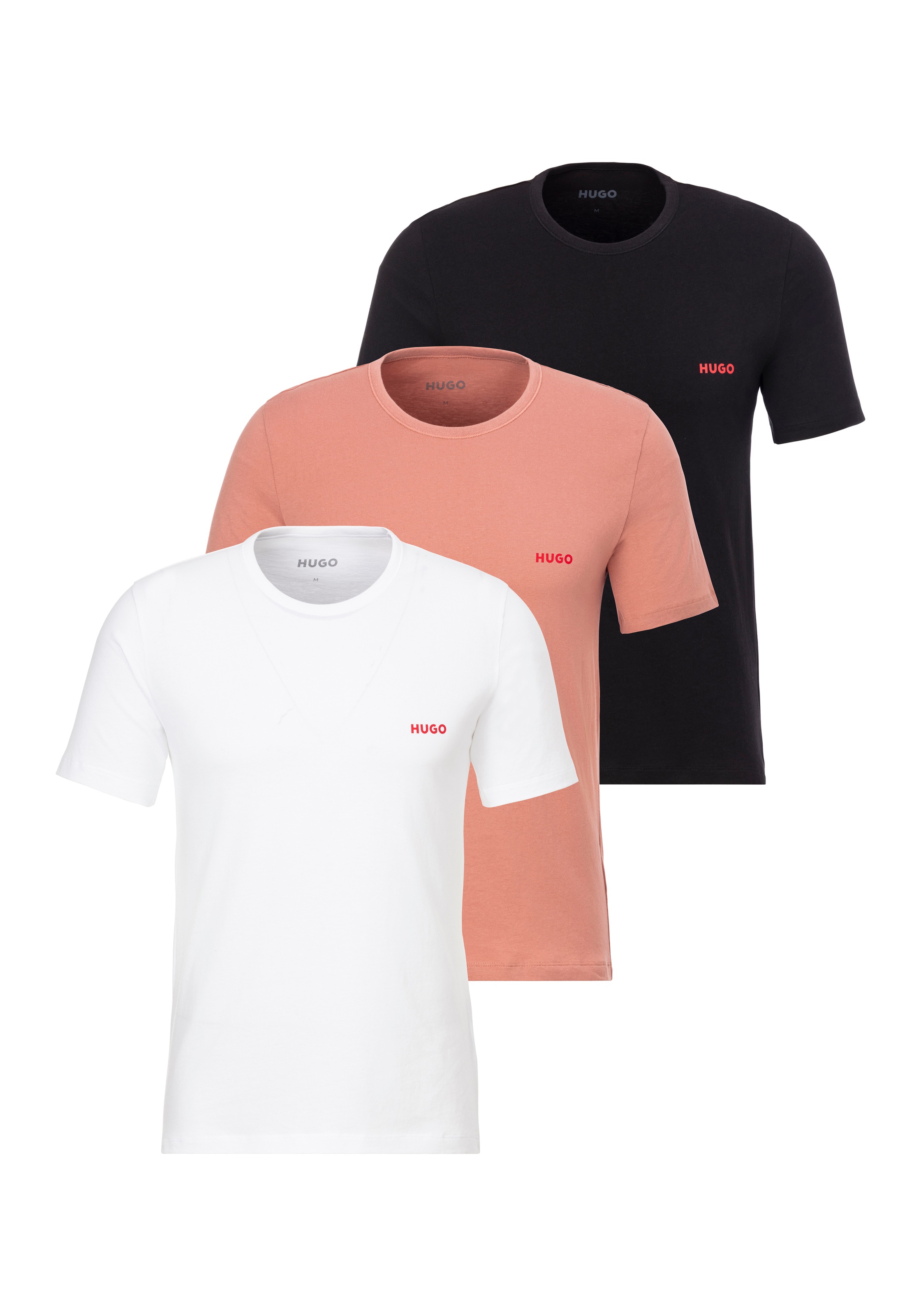 HUGO Underwear T-Shirt "RN TRIPL" Packung, 3 Stk. tlg. mit Rundhalsausschni günstig online kaufen