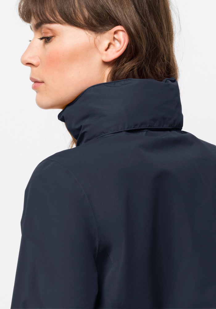 Jack Wolfskin Outdoorjacke »STORMY POINT 2L JKT W«, mit Kapuze