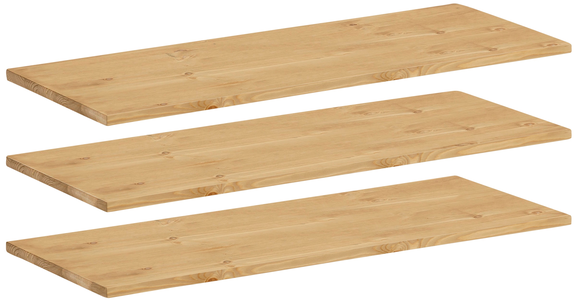OTTO home Einlegeboden "Ayanna" 3 Stk. tlg. Breite 83 cm, aus massiver Kiefer, FSC