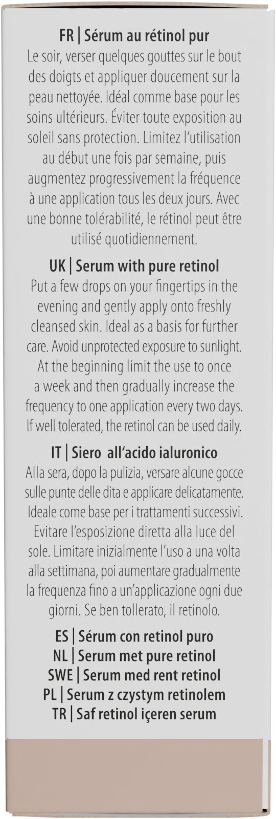 DAYTOX Gesichtsserum »Retinol Serum«, Glättet Falten und Linien für pralle Haut, bekämpft Unreinheiten.