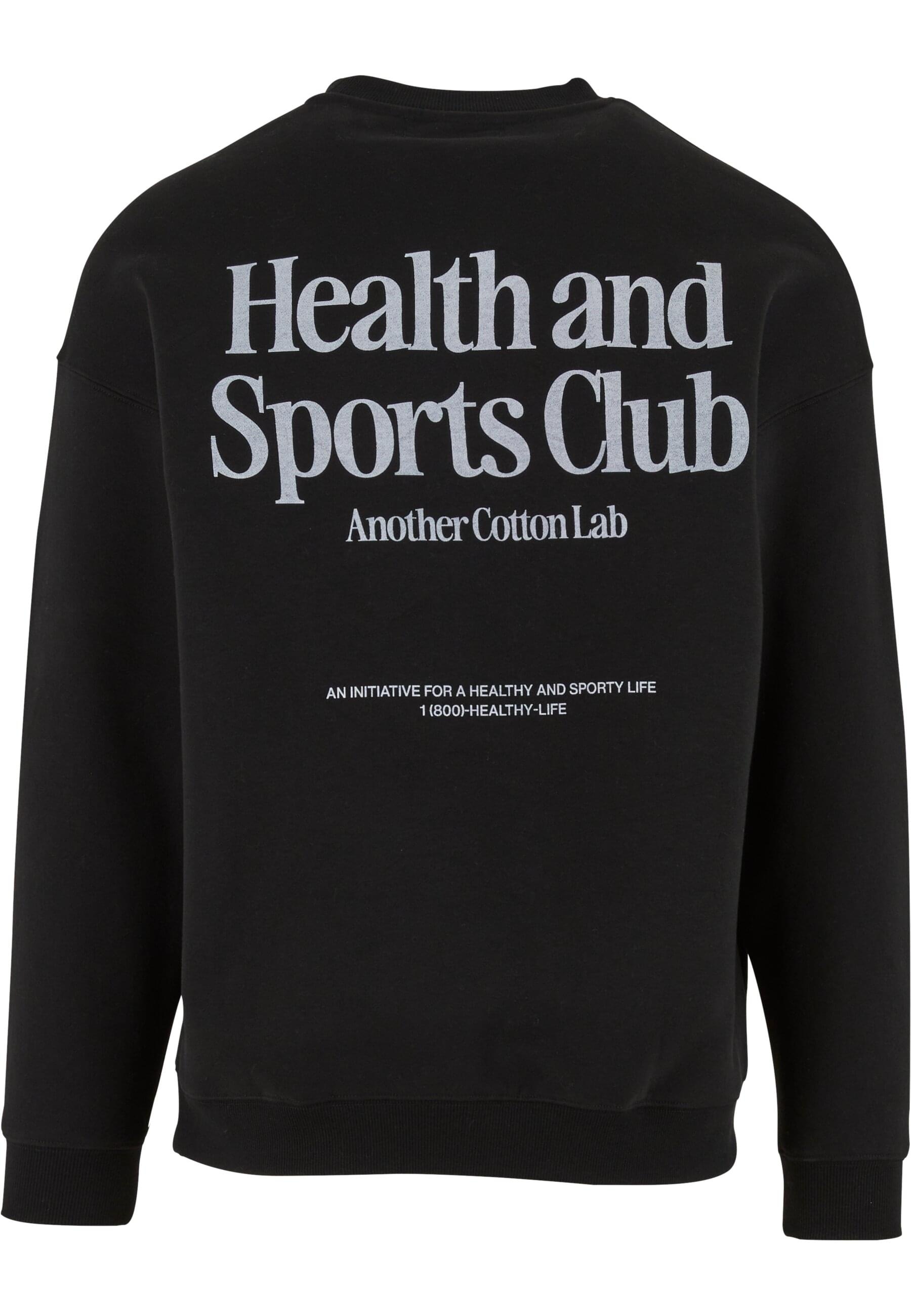Another Cotton Lab Rundhalspullover »Another Cotton Lab Health and Sports Club Oversized Sweatshirt«, (1 tlg.)