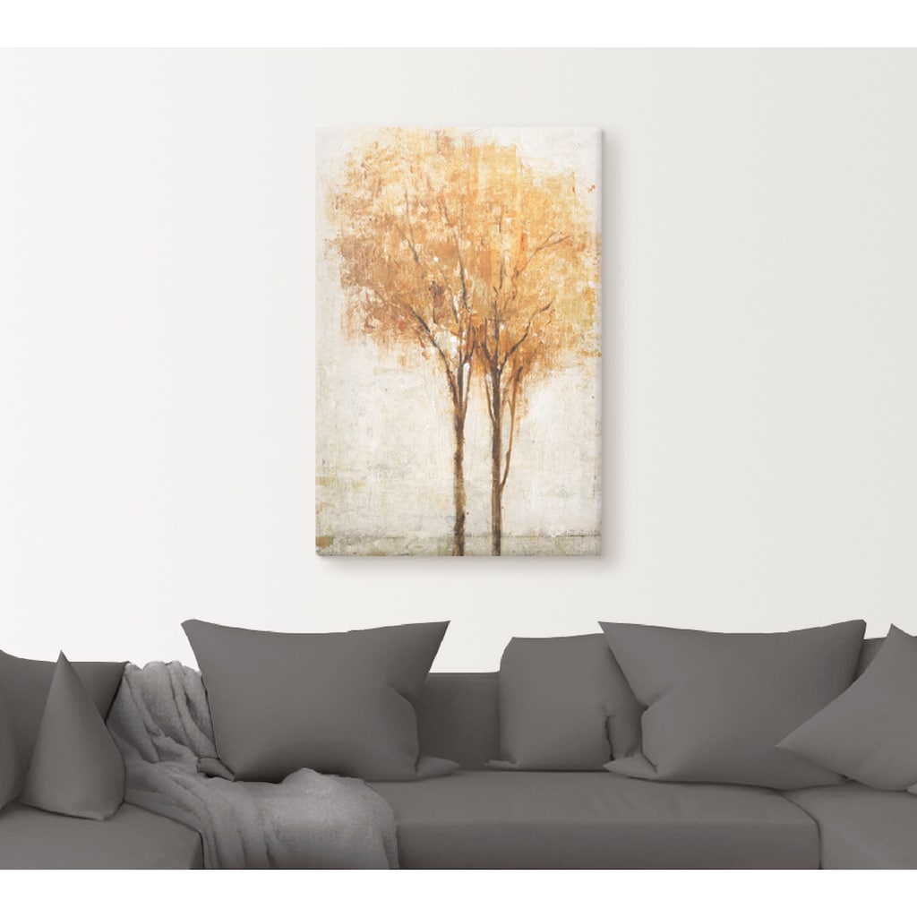Artland Wandbild »Fallende Blätter II«, Bäume, (1 St.)