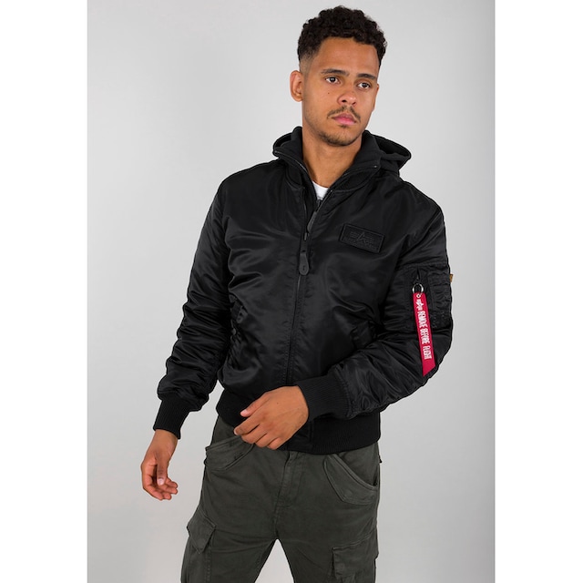 Alpha Industries Bomberjacke »MA-1 ZH Back Print«, mit Kapuze ▷ kaufen |  BAUR