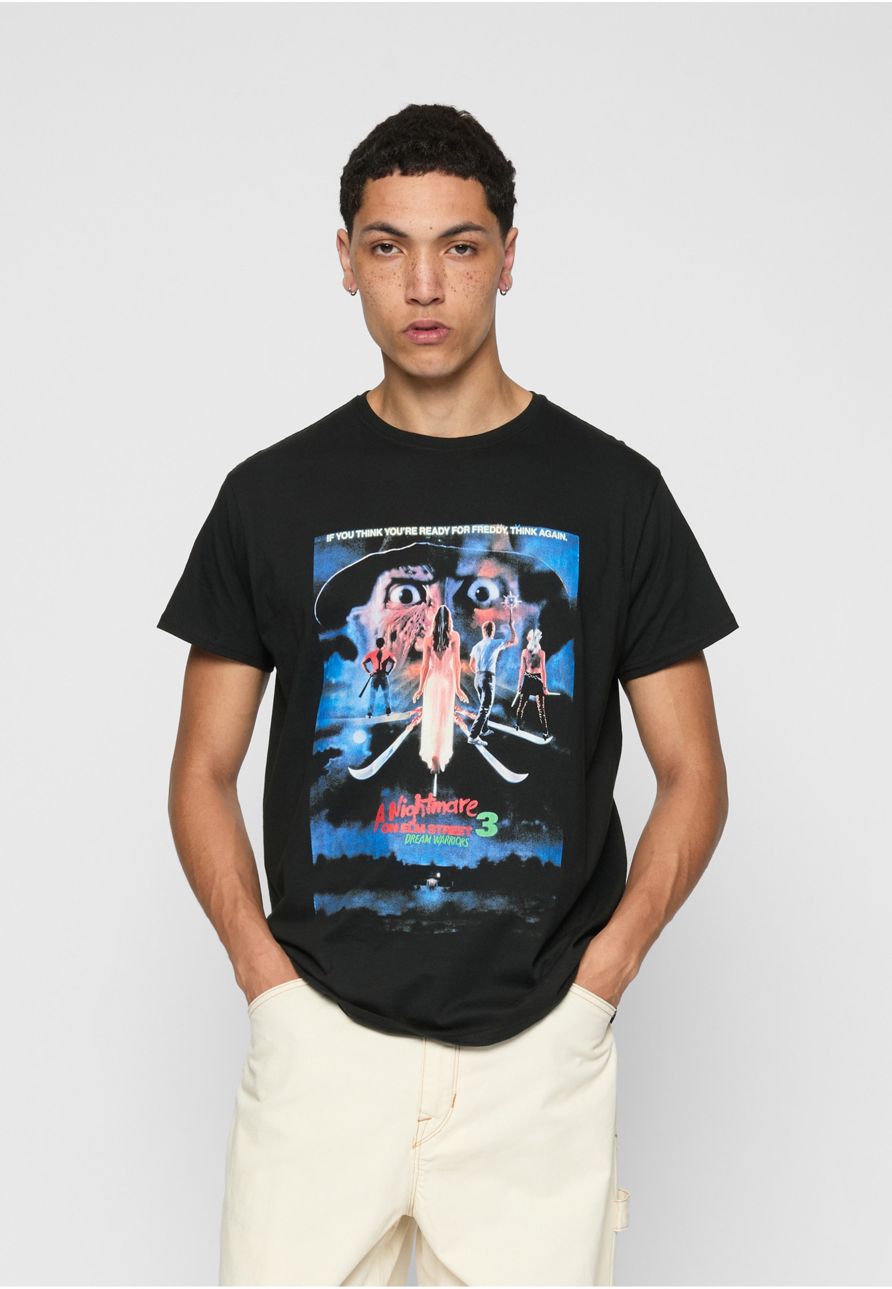 Merchcode T-Shirt »Merchcode Herren A Nightmare On Elmstreet Poster Tee« 1 Stk.