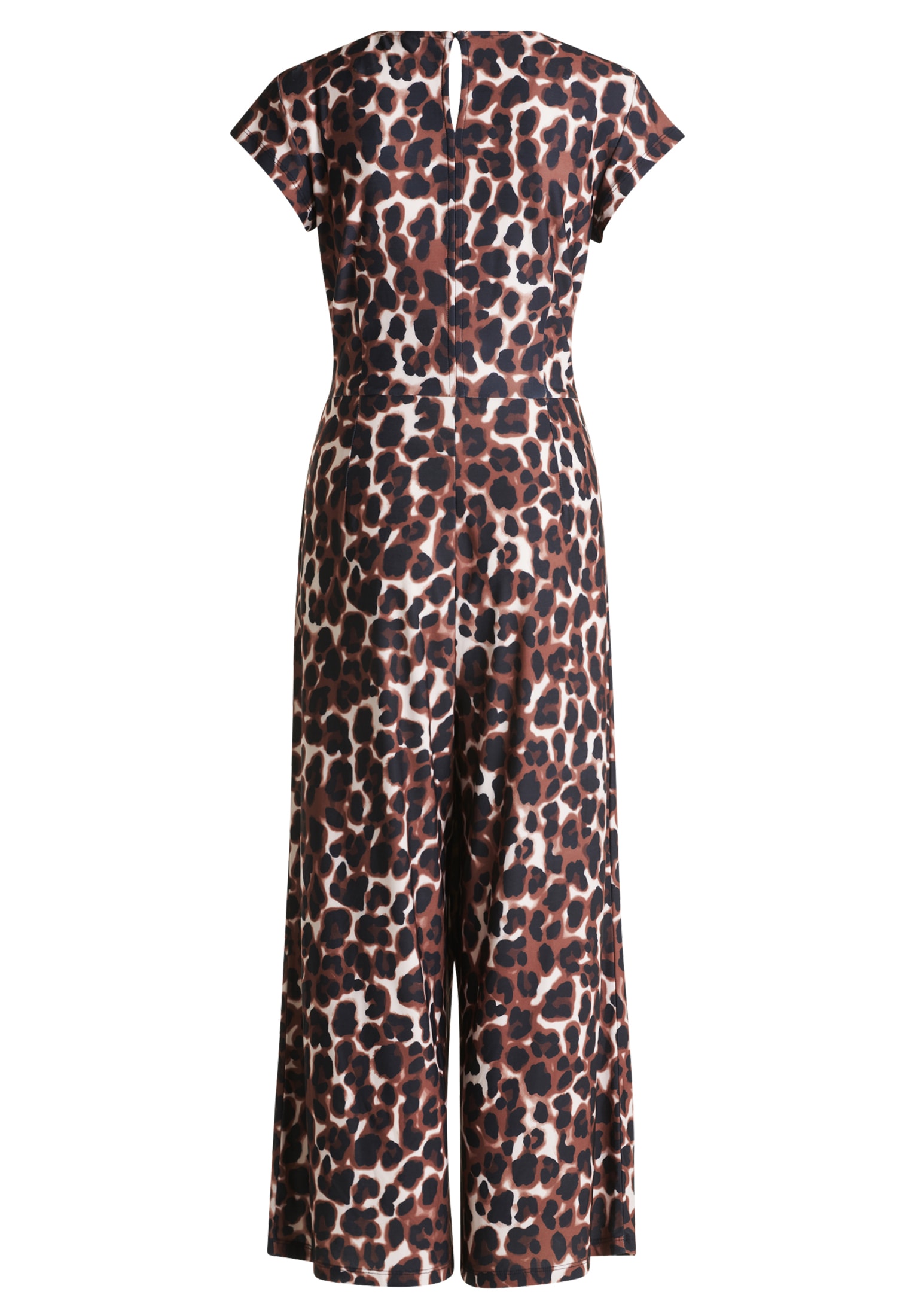 Betty&Co Overall »Betty & Co Jumpsuit kurzarm«, (1 tlg.), Falten