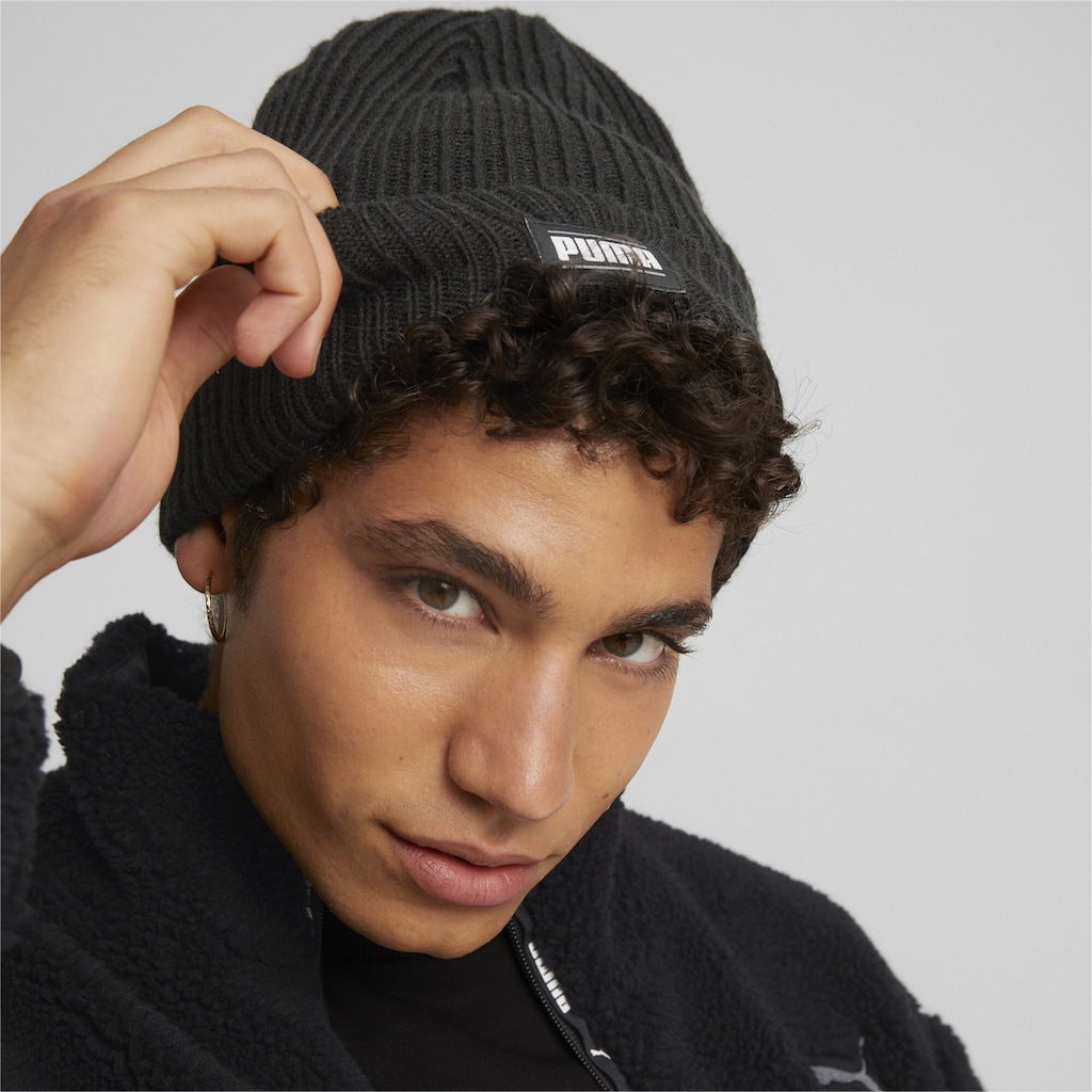 PUMA Beanie »Klassische Beanie mit Rippung Erwachsene«