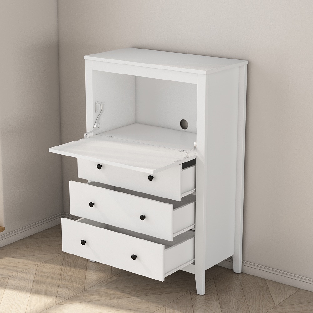 OTTO home Sekretär im Landhausstil,  (B/T/H): 80/39,5/119,6 cm