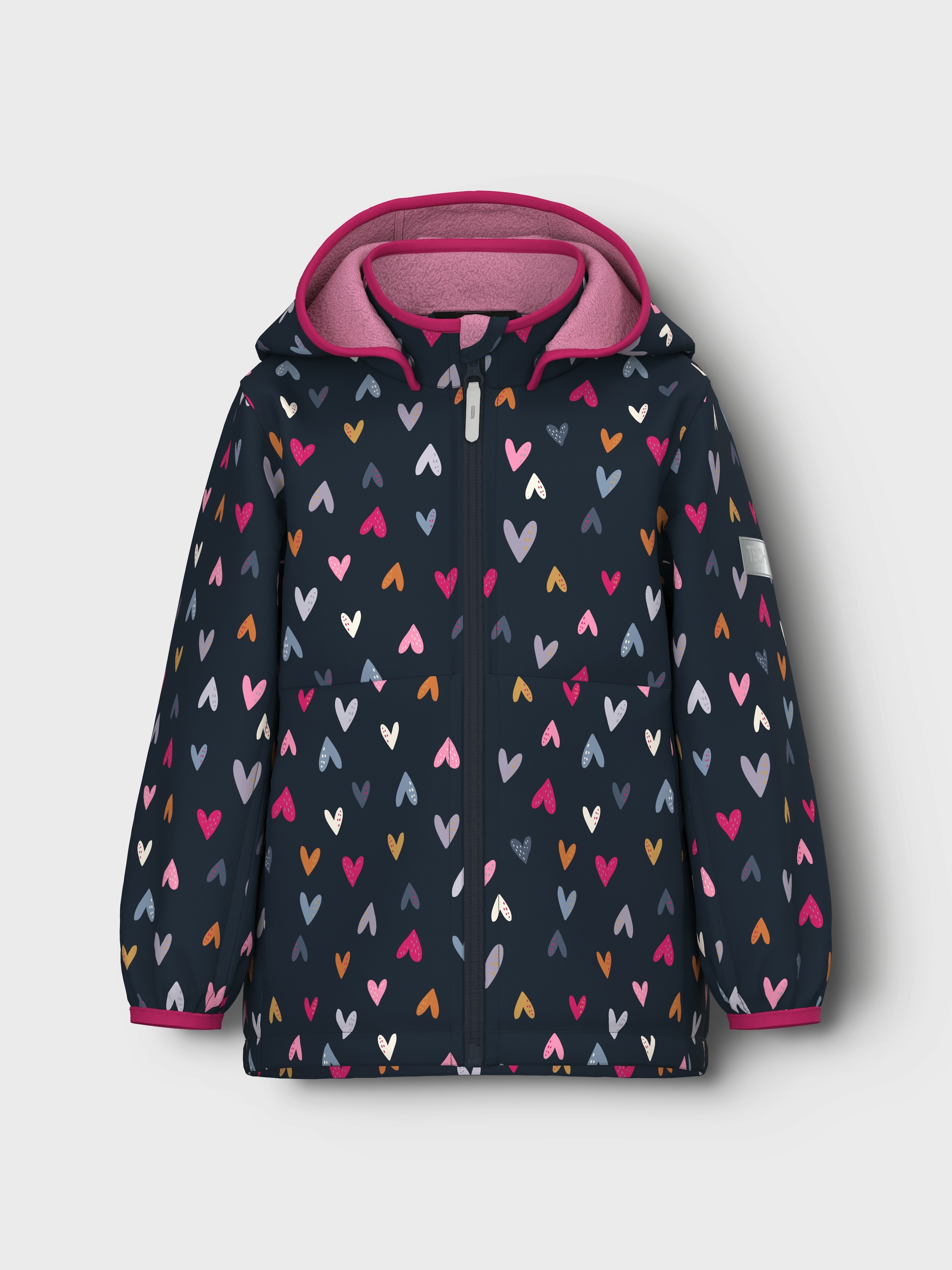 Name It Softshelljacke »NMFMALTA05 SOFTSHELL JACKET AOP FO«, mit Kapuze