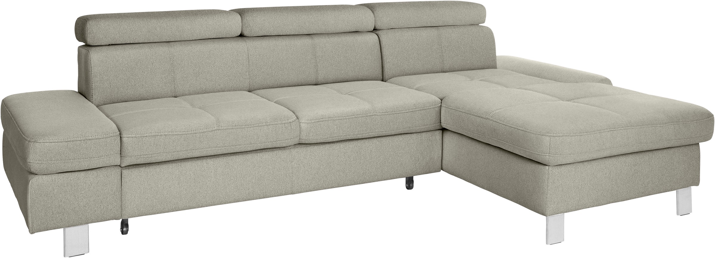 exxpo - sofa fashion Ecksofa "Fiji, hochwertige Detailverarbeitung, Breite günstig online kaufen