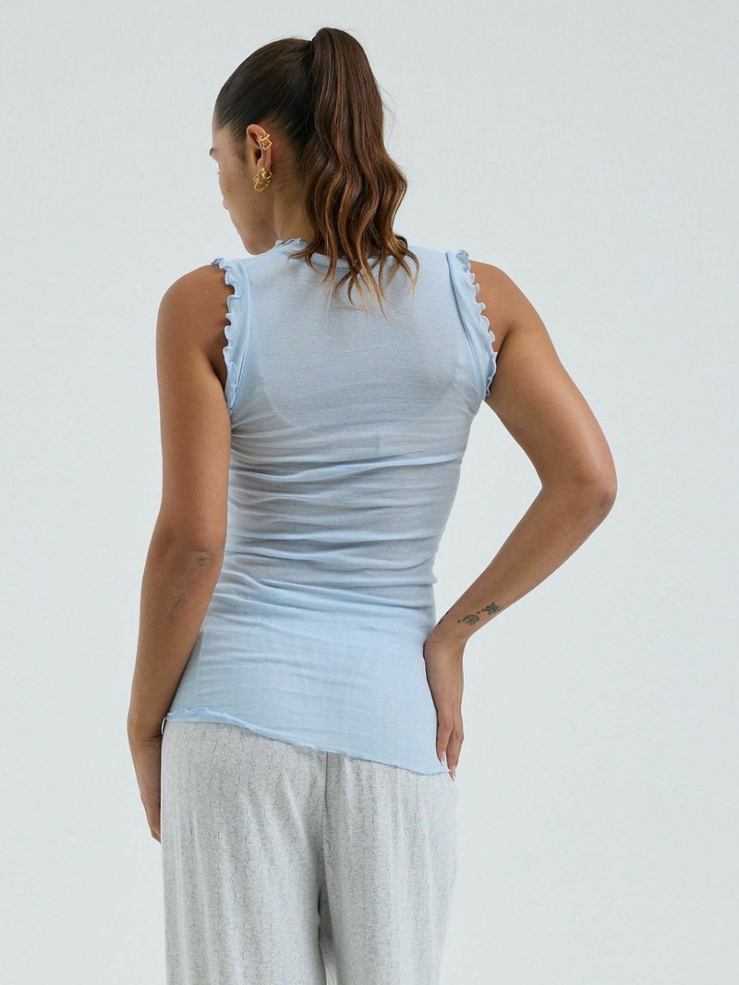 Seamless Basic Funktionstop »Seamless Basic Top Flounce«