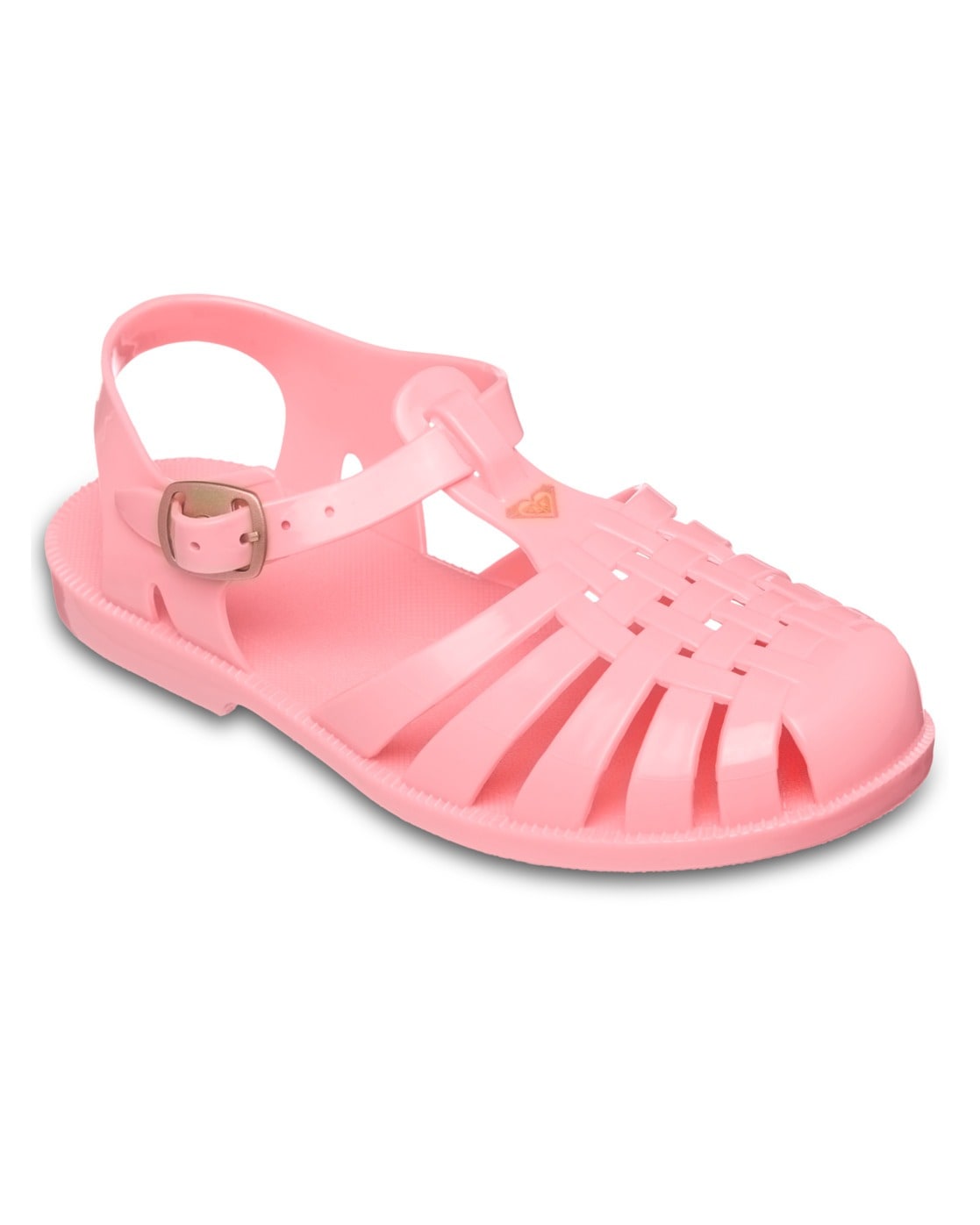 Sandale ROXY "Rg The Croisette", Jungen, Gr. 4,5(36), plumeria, Obermaterial:Obermaterial: 98% synthetisches Tr/ 2% Metall, Futter 100% synthetisches Tr, Laufsohle: 100% synthetisches Tr;, Schuhe Sandale