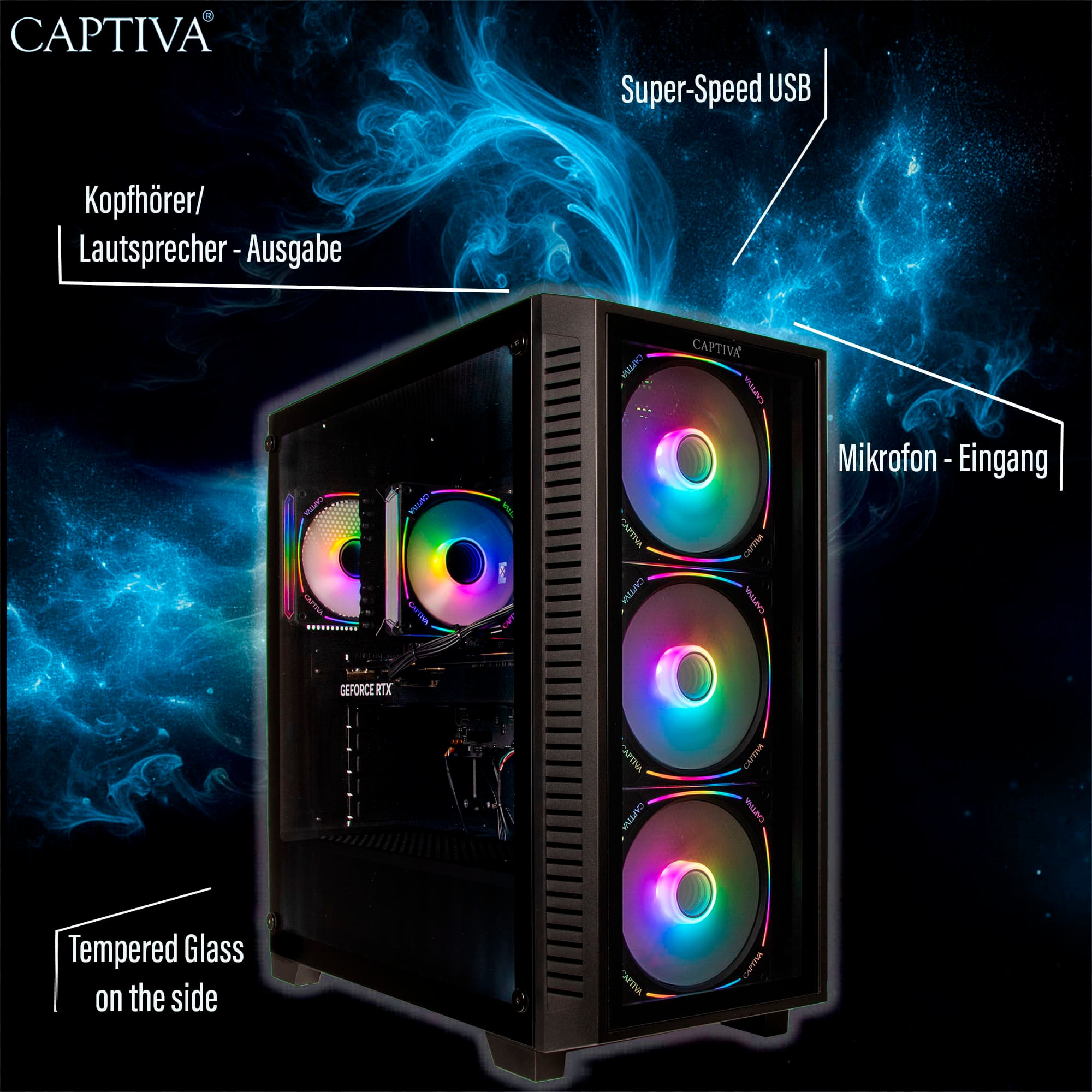 CAPTIVA Gaming-PC »Highend Gaming R10-3051«