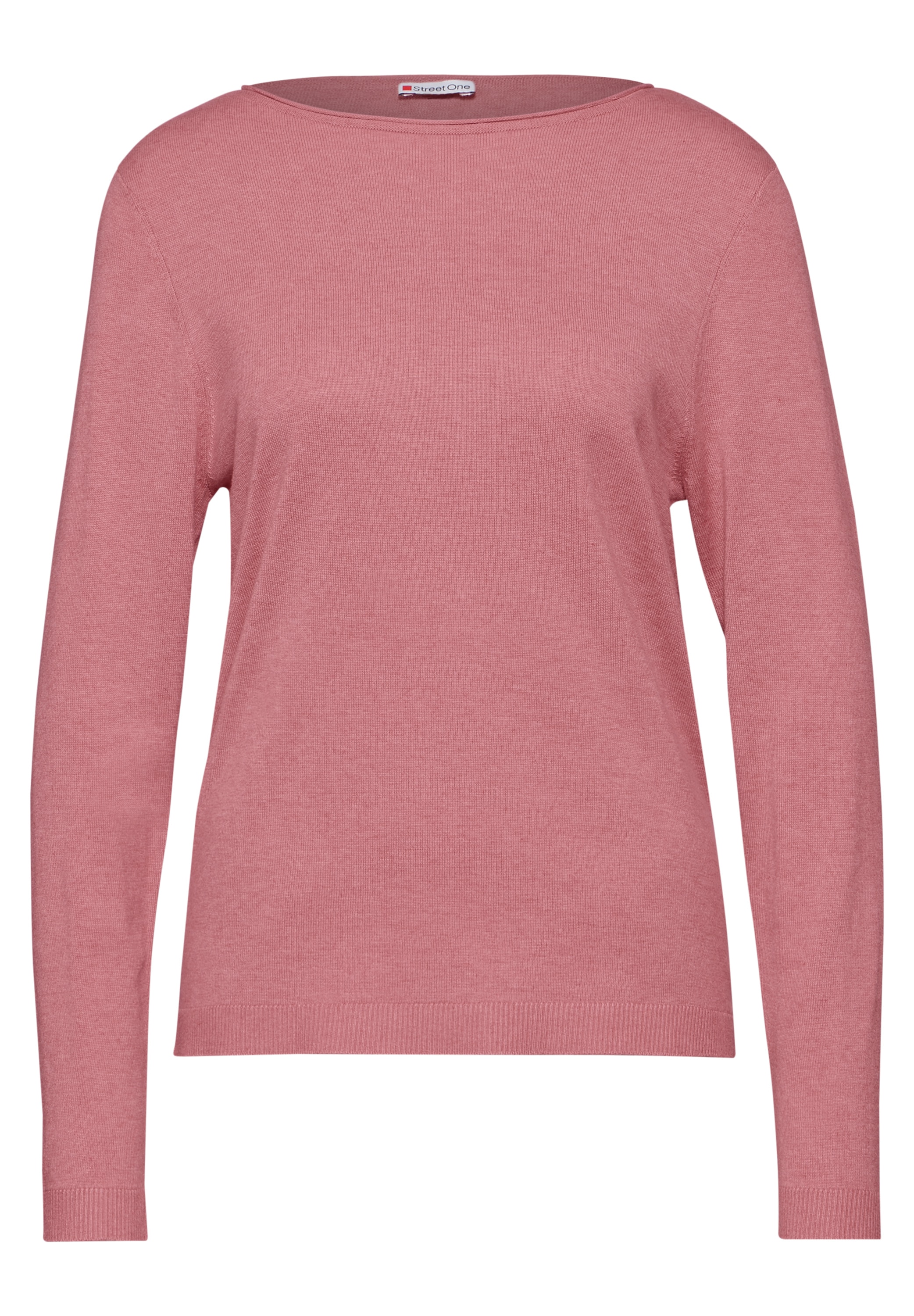 STREET ONE Strickpullover, mit U-Boot-Ausschnitt