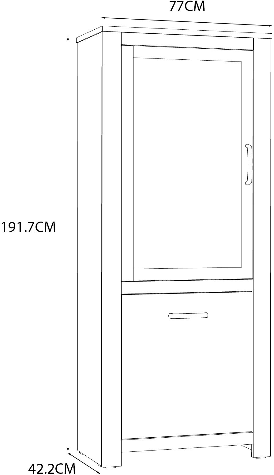 FORTE Highboard »San Cayetano«