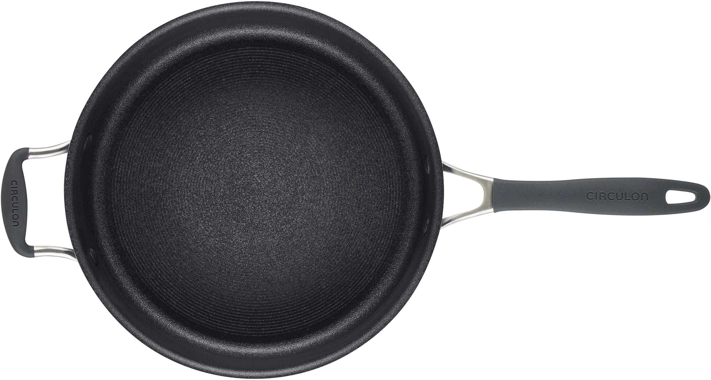 Circulon Schmorpfanne »Circulon A1 Schmorpfanne mit Gegengriff, 28 cm, 4,7 Liter«, Edelstahl, (1 tlg.), dreilagig beschichtet, kratzfest, spülmaschinenfest