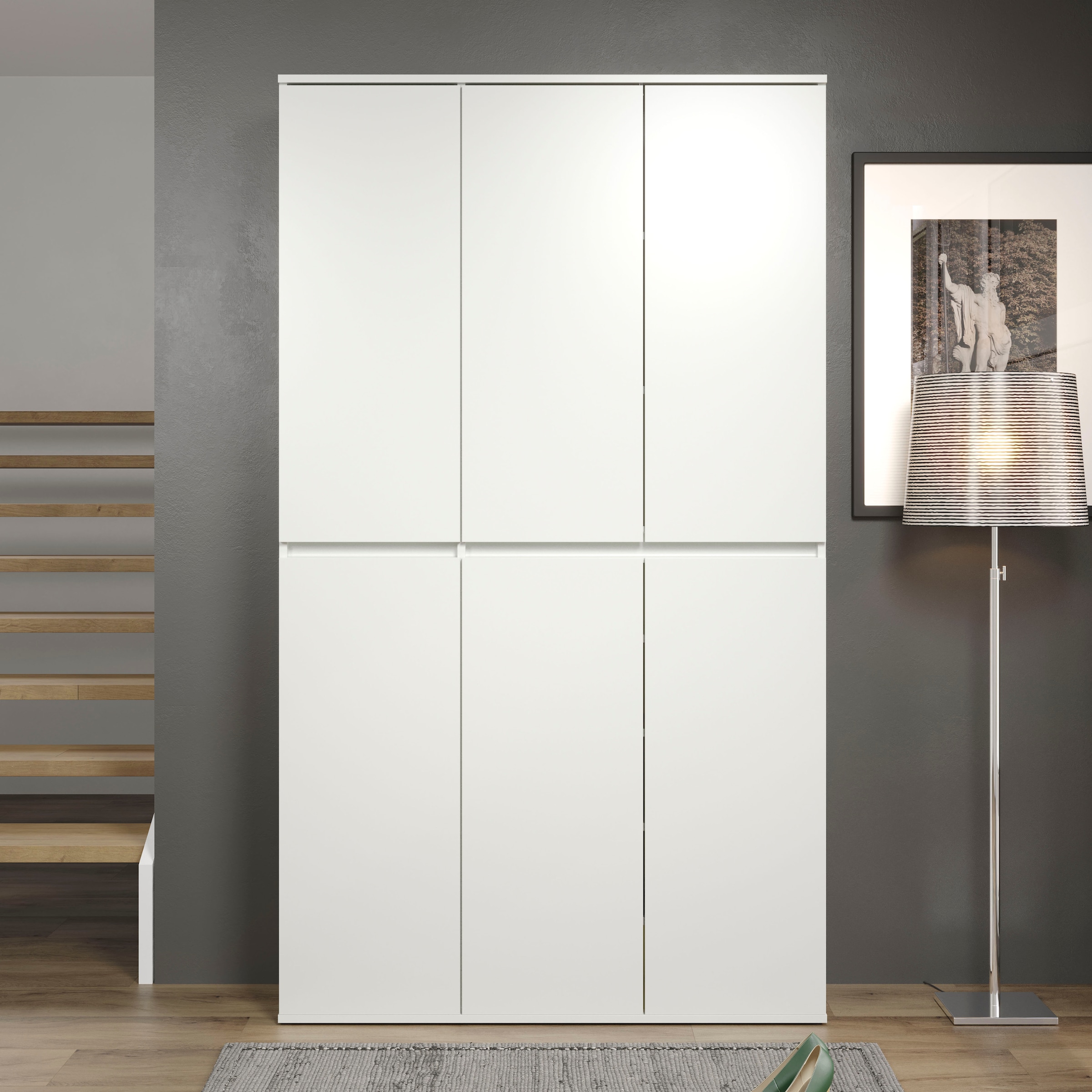 INOSIGN Mehrzweckschrank-Set »Novara«, Garderoben-Set aus 2 Einzelschänken:1xBreite 37cm,1xBreite74 cm