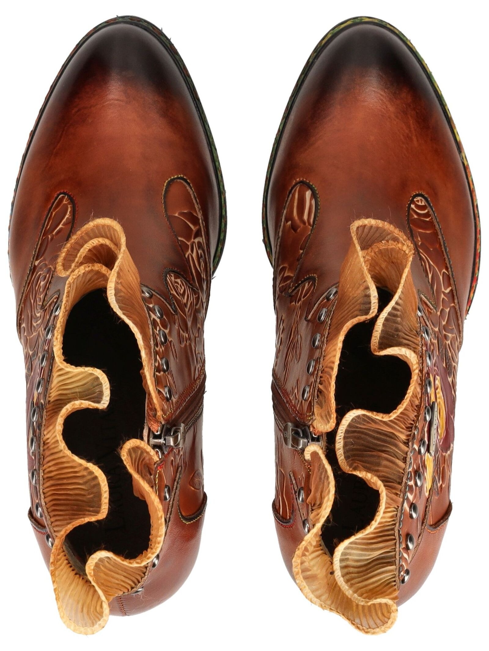 LAURA VITA High-Heel-Stiefelette »LAURA VITA Stiefelette Leder«
