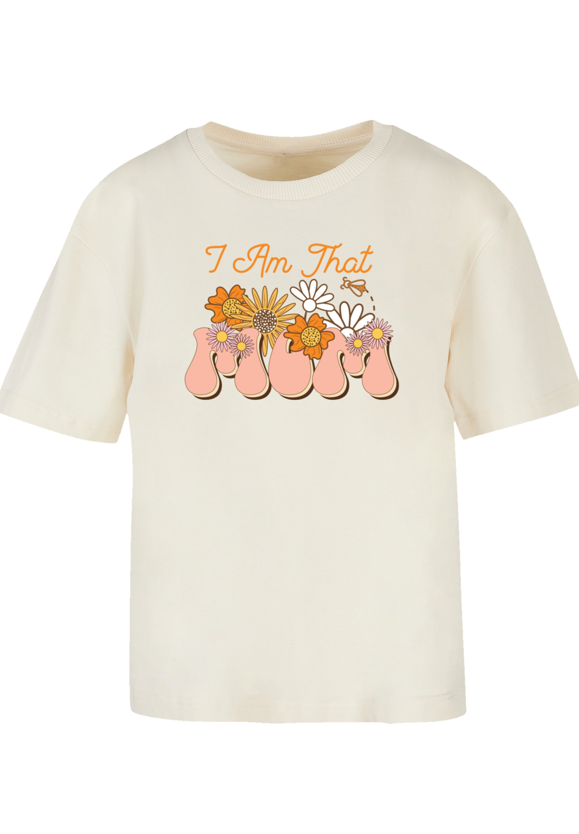 F4NT4STIC T-Shirt »Muttertag Blumen Mama«, Premium Qualität