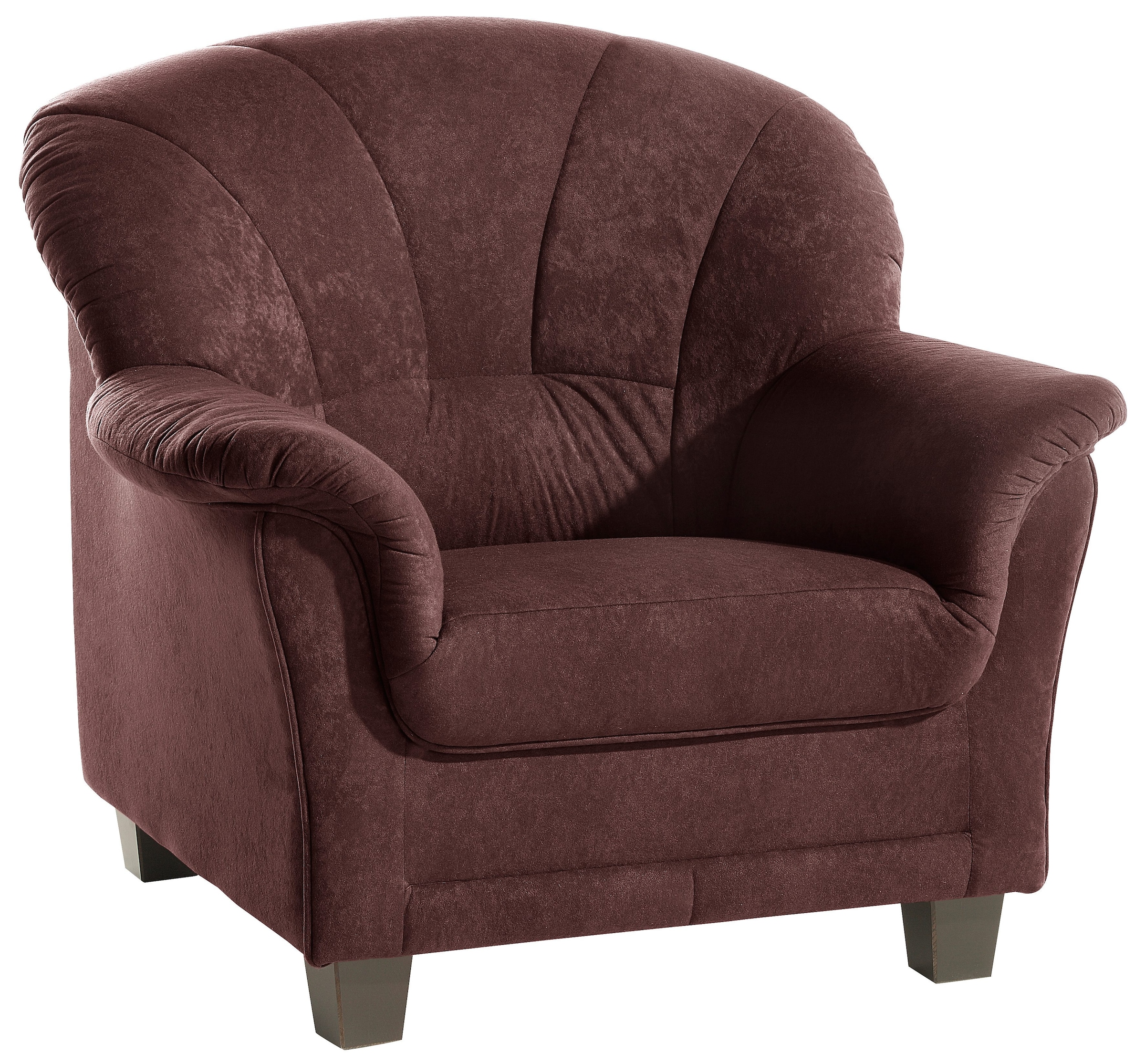 Home affaire Sessel "Camelita zeitlos, bequeme Armlehnen, auch in Leder, Br günstig online kaufen