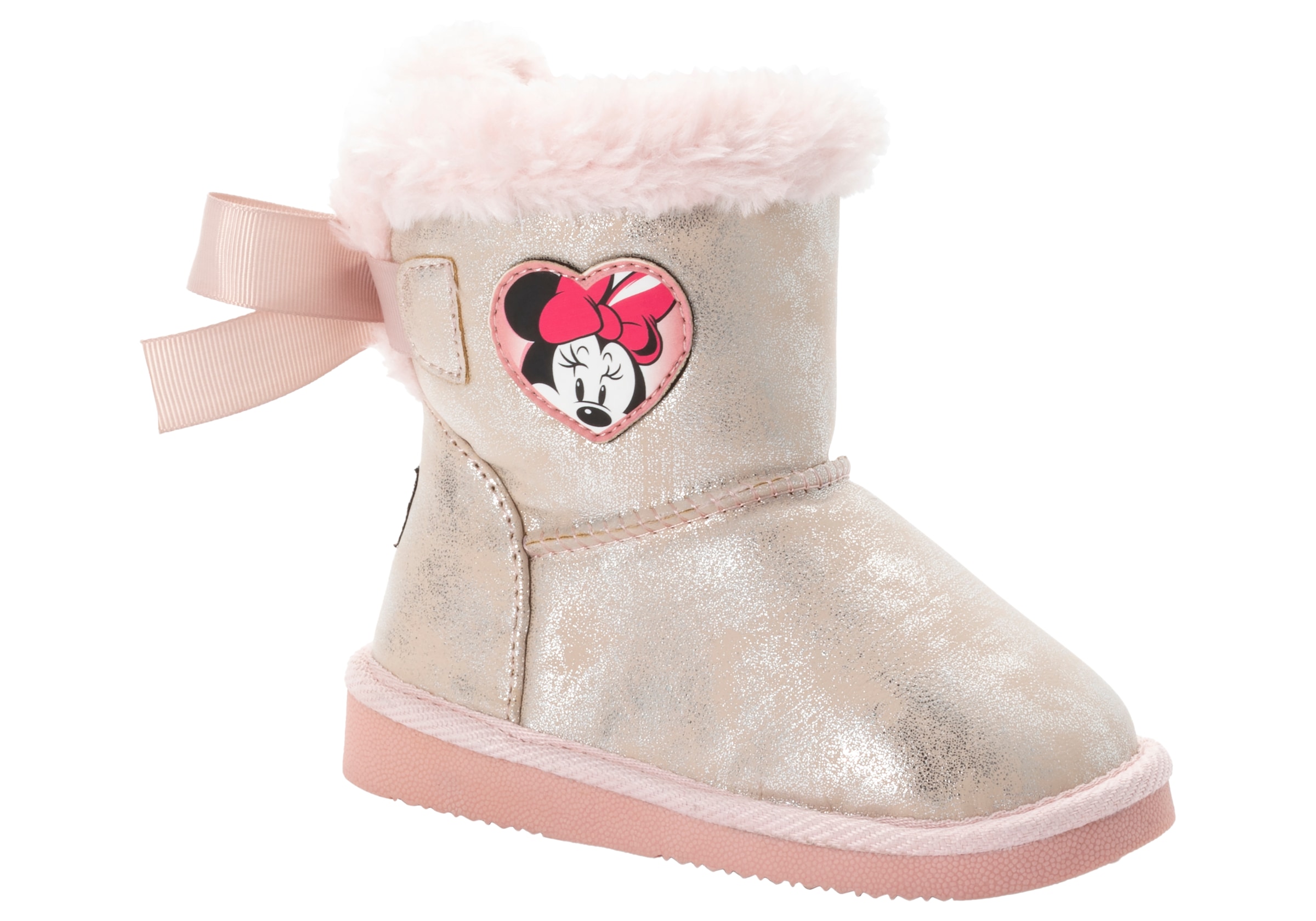 Disney Schlupfboots "Minnie", Winterboots, Snowboots, Winterschuhe, gefüttert