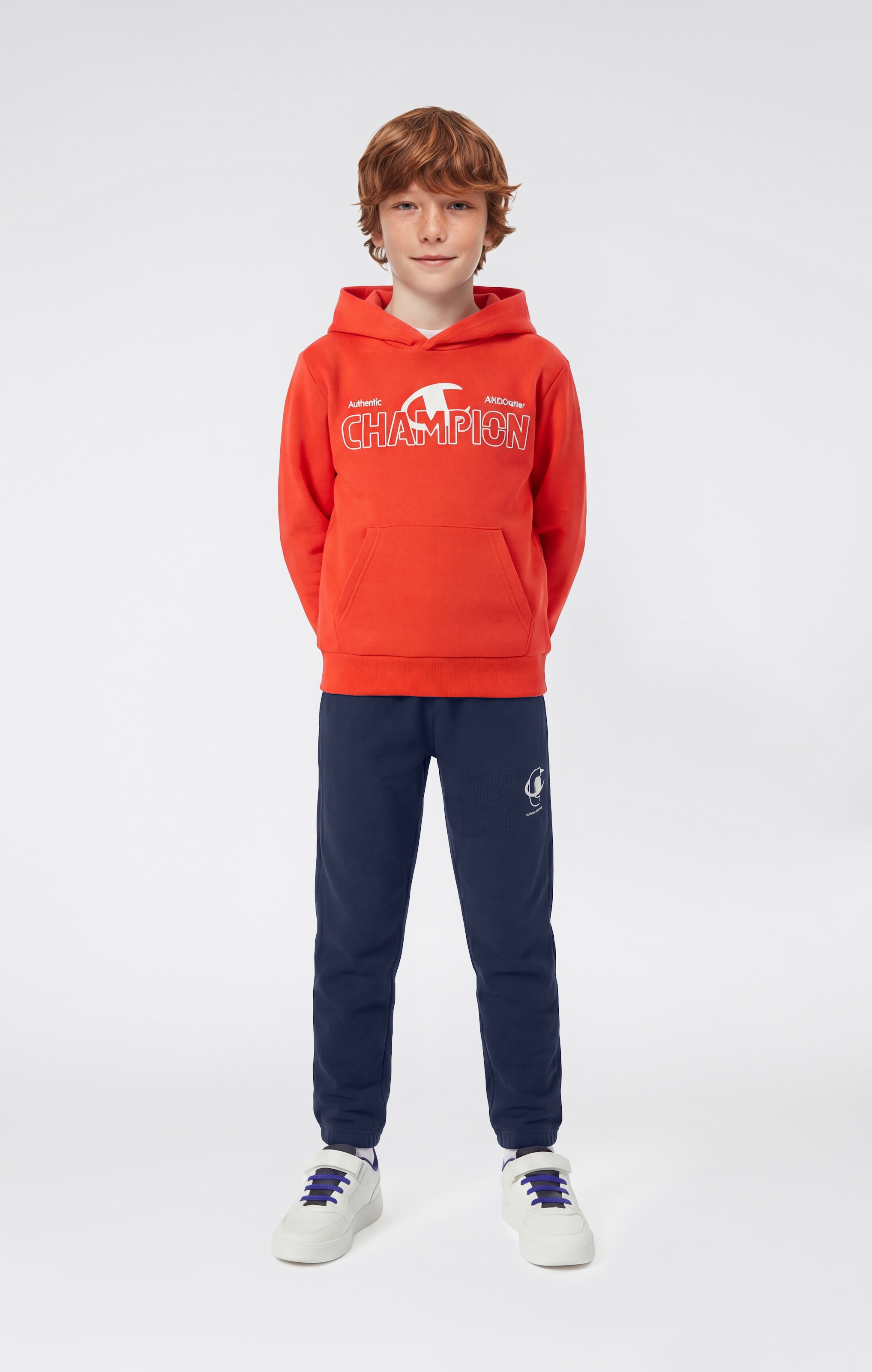 Champion Jogginghose »Graphic Terry Elastic Cuff«  aus Baumwolle und Polyester, mit elastischem Bund, sportlicher Stil