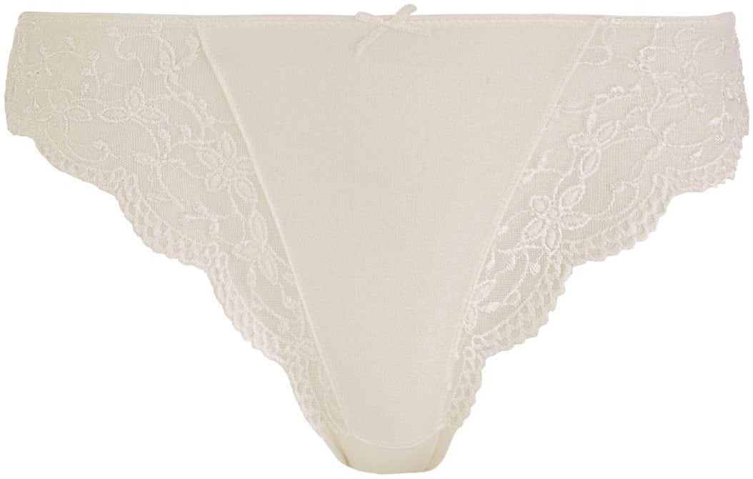 Nina Von C. String »"Silver Edition"«, (2er Pack), mit floralen Spitzeneinsätzen
