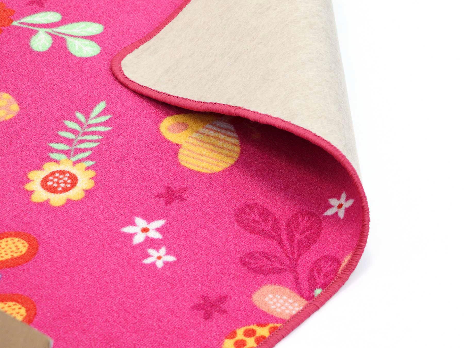 Primaflor-Ideen in Textil Kinderteppich »PAPILLON, Made in Belgium«, rechteckig, 6,5 mm Höhe, Motiv Schmetterlinge, Kinderzimmer