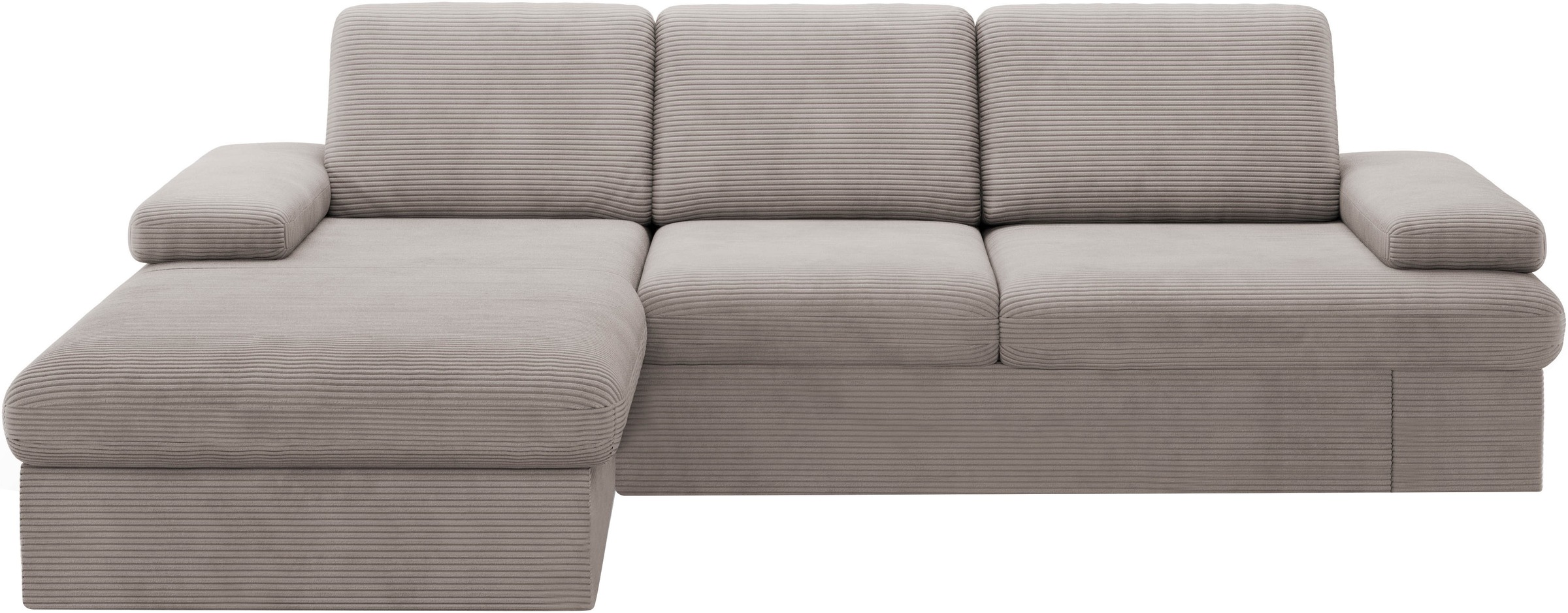 sit&more Ecksofa "Moreno L-Form, B: 247 cm", mit Armteilverstellung, option günstig online kaufen
