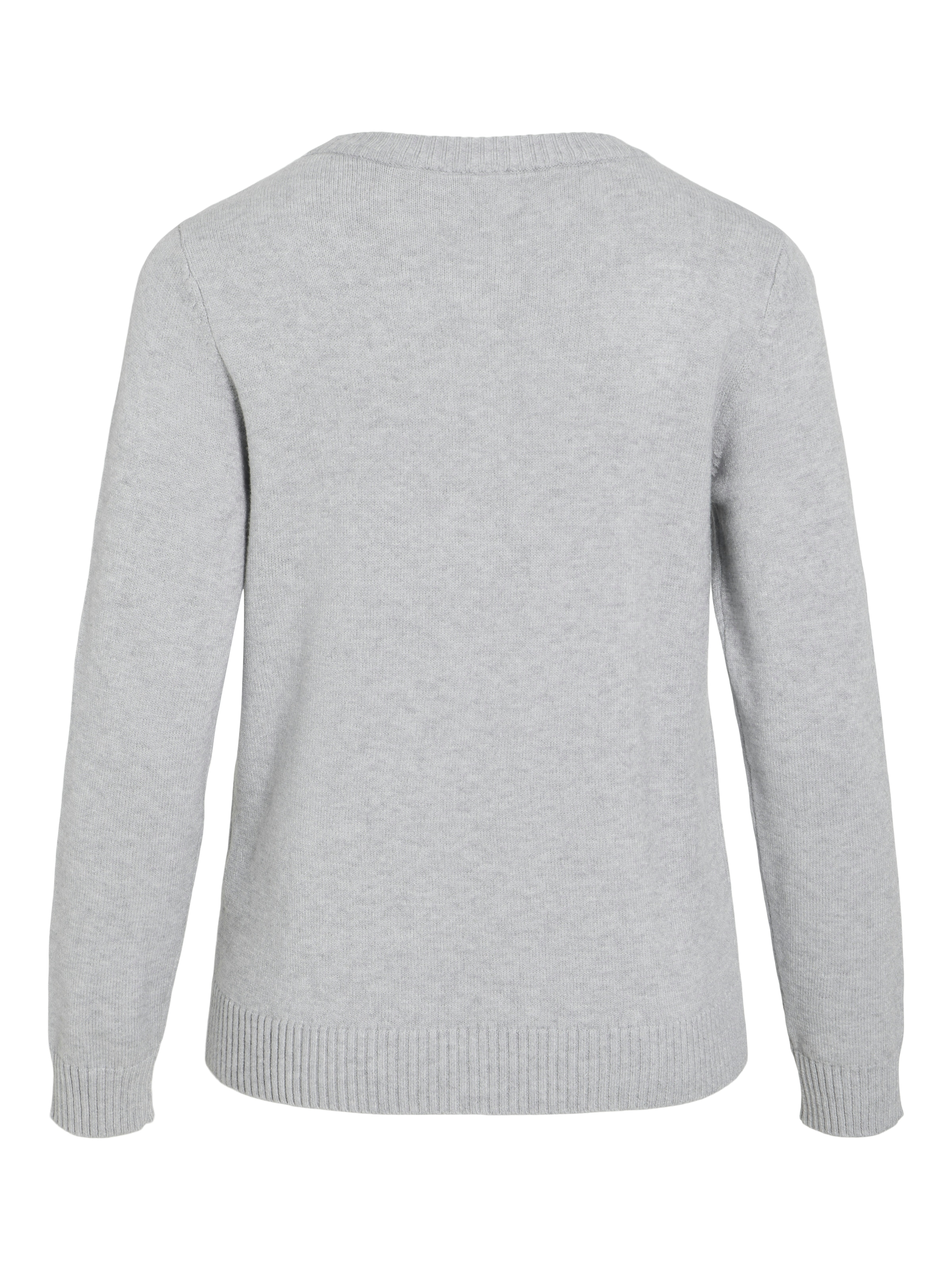 Vila Rundhalspullover »VIRIL-O-PULLI« Feinstrick mit feinen Strickdetails