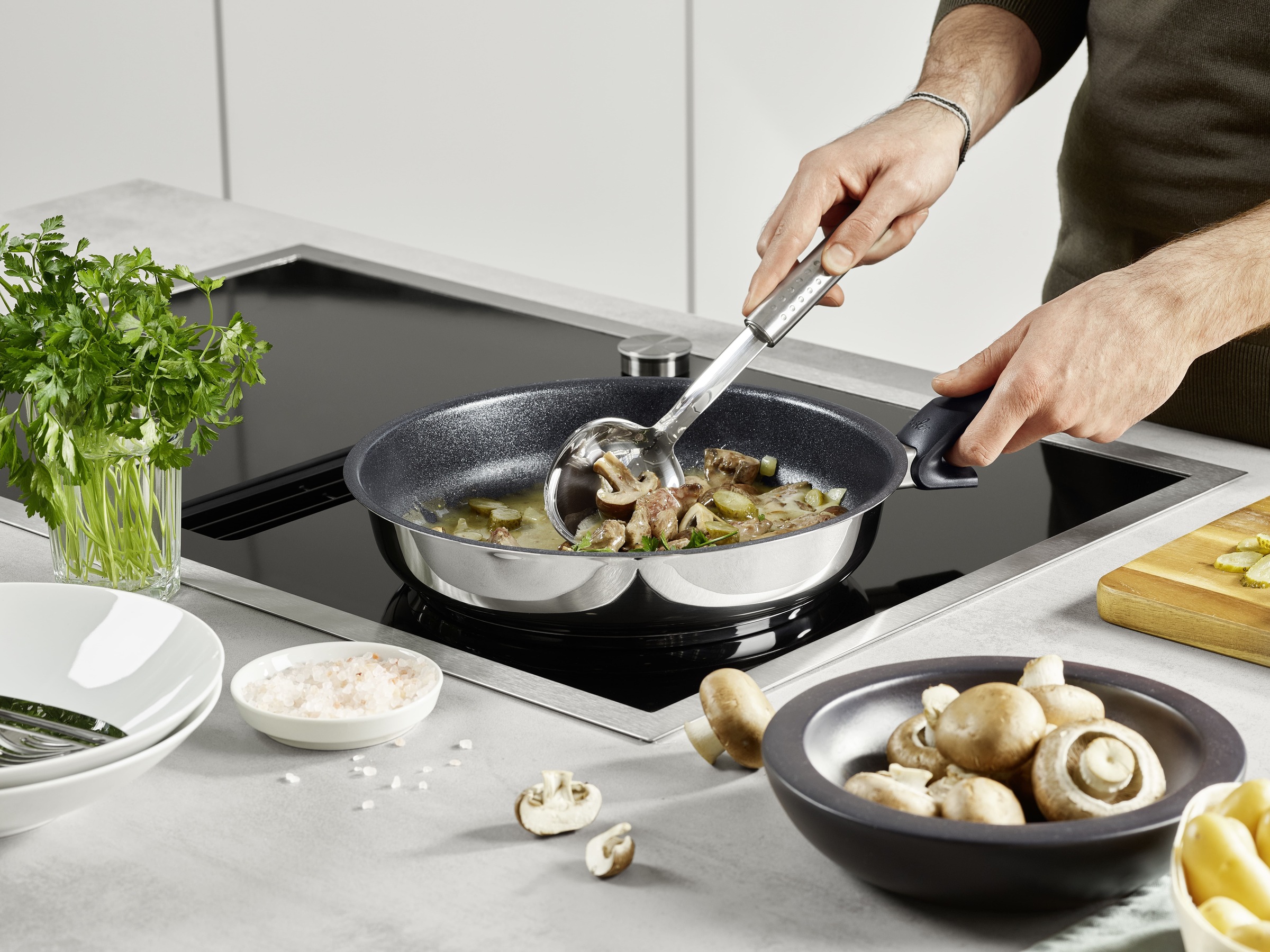Fissler Bratpfanne »Adamant® Premium«, Edelstahl 18/10, (1 tlg.), Made in Germany