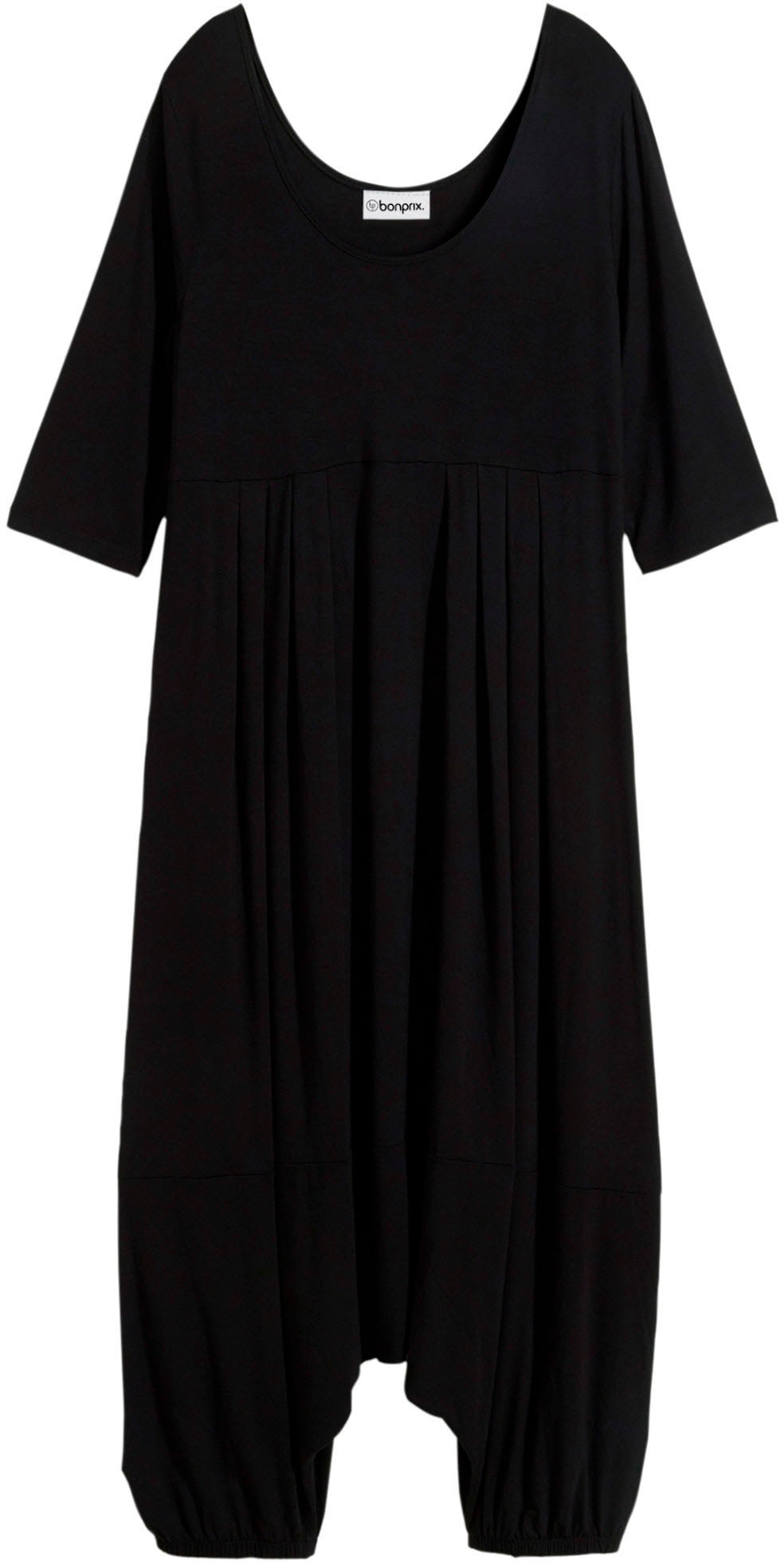 bonprix Jumpsuit »Jumpsuit mit Haremshose aus nachhaltiger Viskose« für den Alltag, Oversize-Passform, 7/8-Länge
