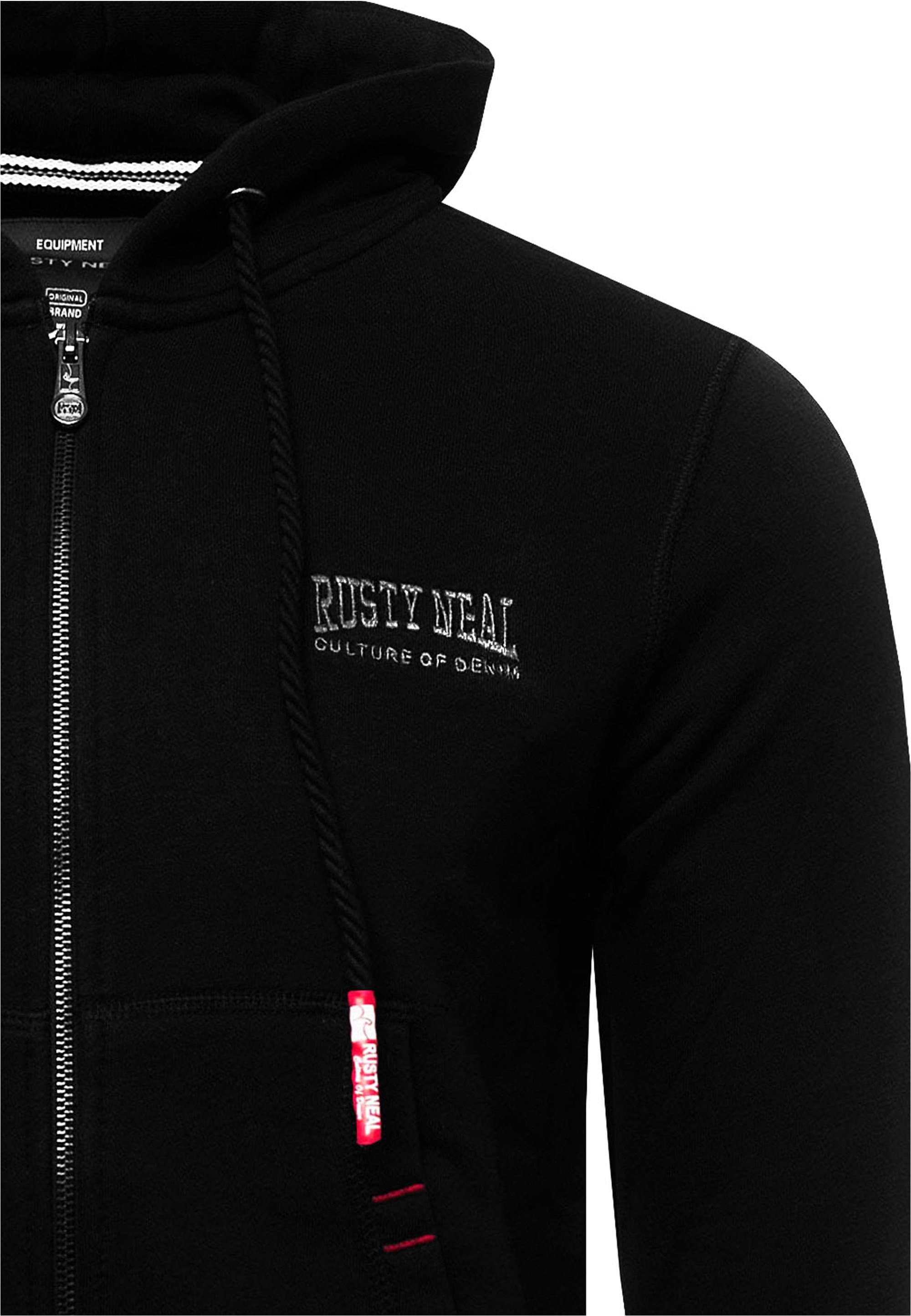 Rusty Neal Sweatjacke, mit lässigen Taschen