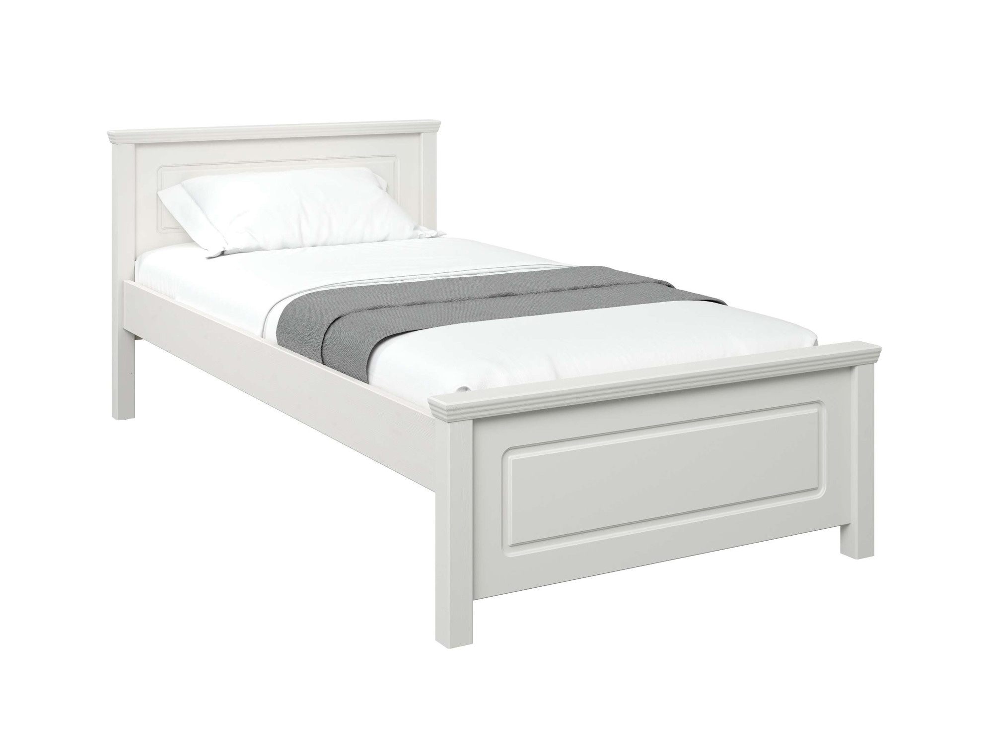 OTTO home Bett »Svea, Komforteinstiegshöhe und Breite, auch für Senioren geeignet« H/B/L ca.  86/100/200 cm,  Belastbarkeit 170KG! Schublade optional, Massivholz, mit Lattenrost