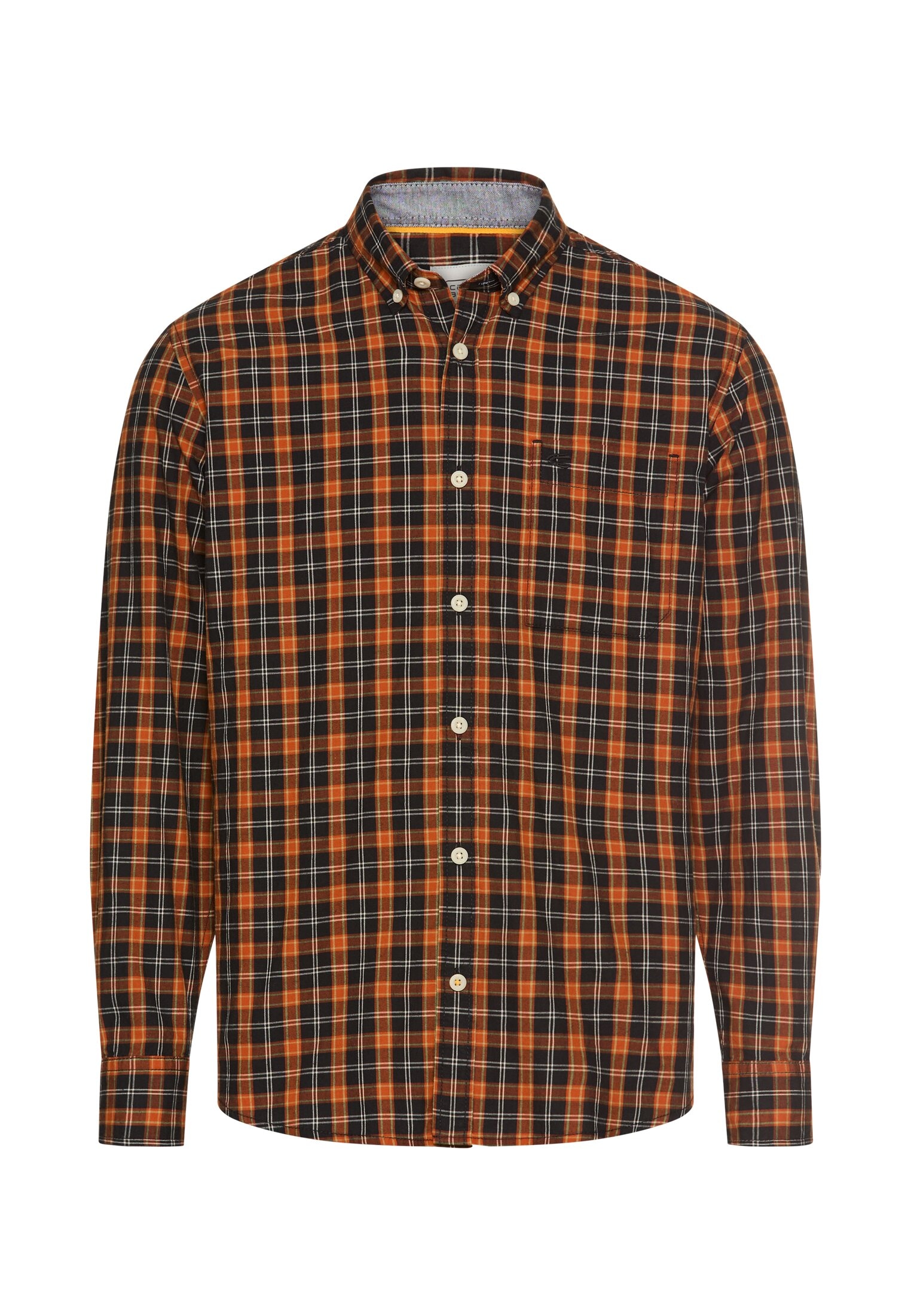 camel active Karohemd mit Logo Stickerei günstig online kaufen