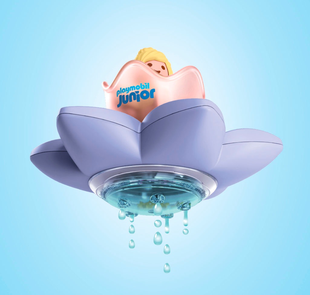 Playmobil® Konstruktions-Spielset »Tinkerbells magische Feen-Schwimmblume (71772), JUNIOR & Disney«, (4 St.), Made in Europe