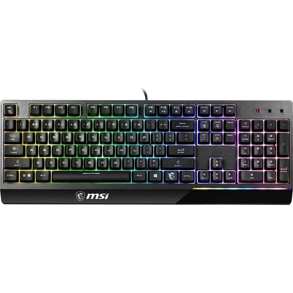 MSI Gaming-Tastatur »Vigor GK30«, (Ziffernblock)