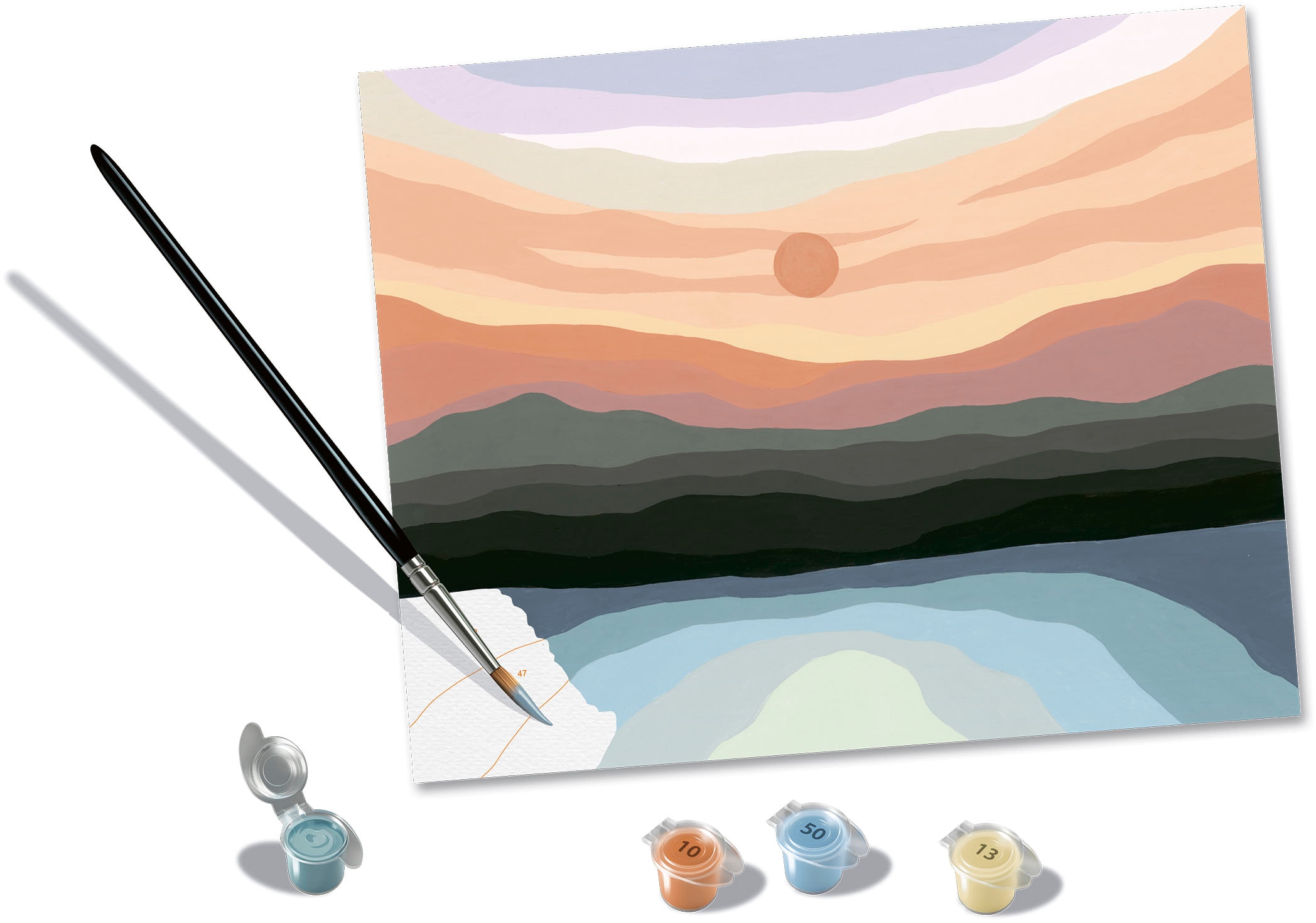 Ravensburger Malen nach Zahlen »CreArt, Minimalistic Landscape«, Made in Europe