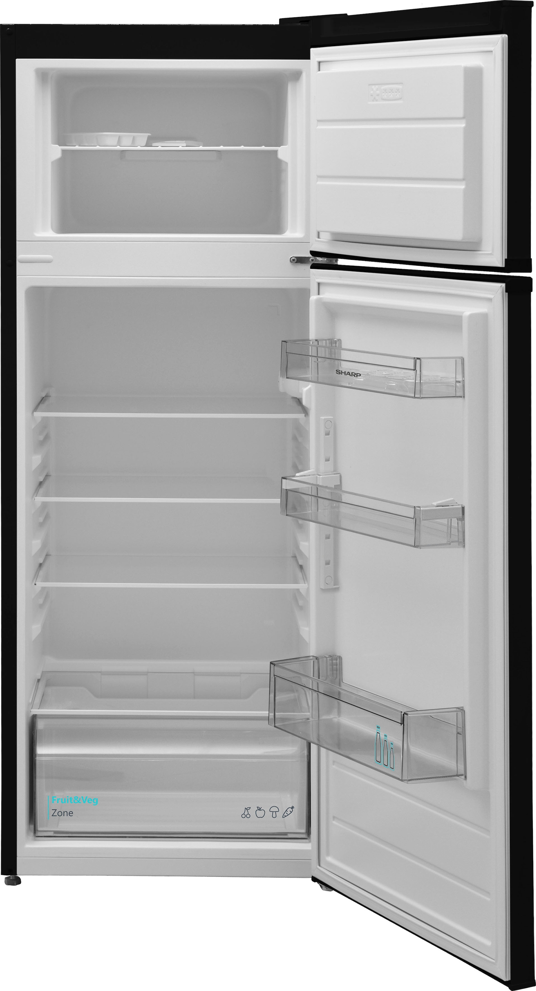 Sharp Top Freezer »SJ-FTB01ITXBD-EU« 145 cm hoch 54 cm breit