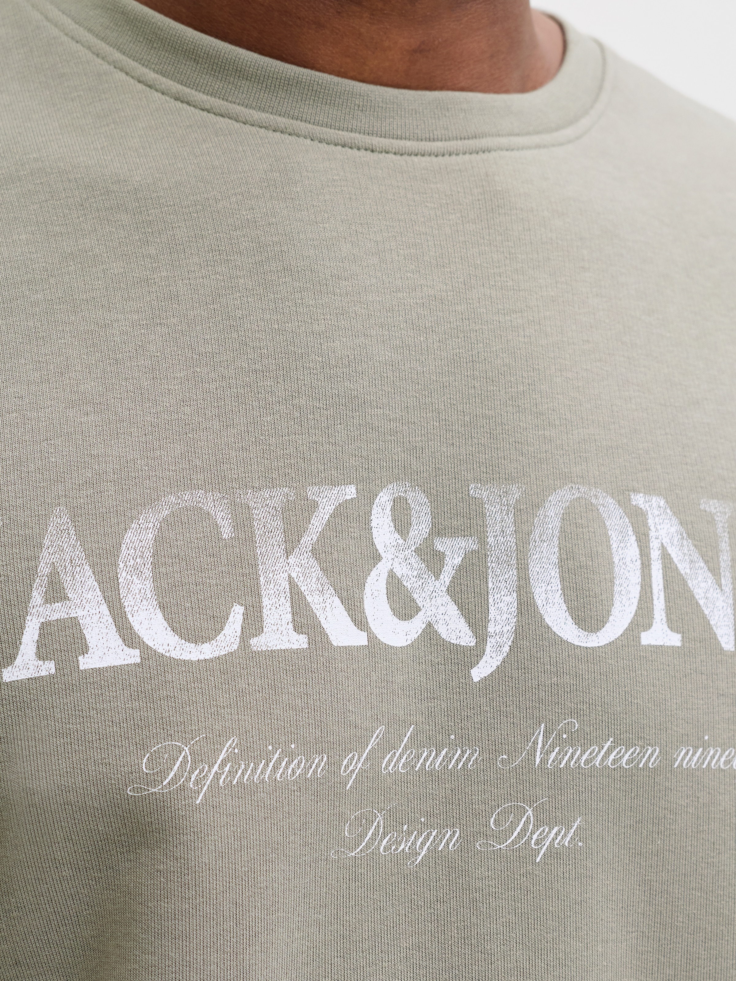 Jack & Jones PlusSize Sweatshirt "JJDEVIN DAYTONA PRINT SWEAT CREW N PLS" günstig online kaufen