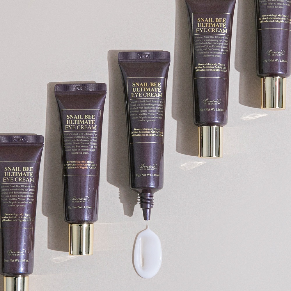 Benton Augencreme »Snail Bee Ultimate Eye Cream« Hochwirksame Anti-Aging-Formel mit Schneckenschleimfiltrat