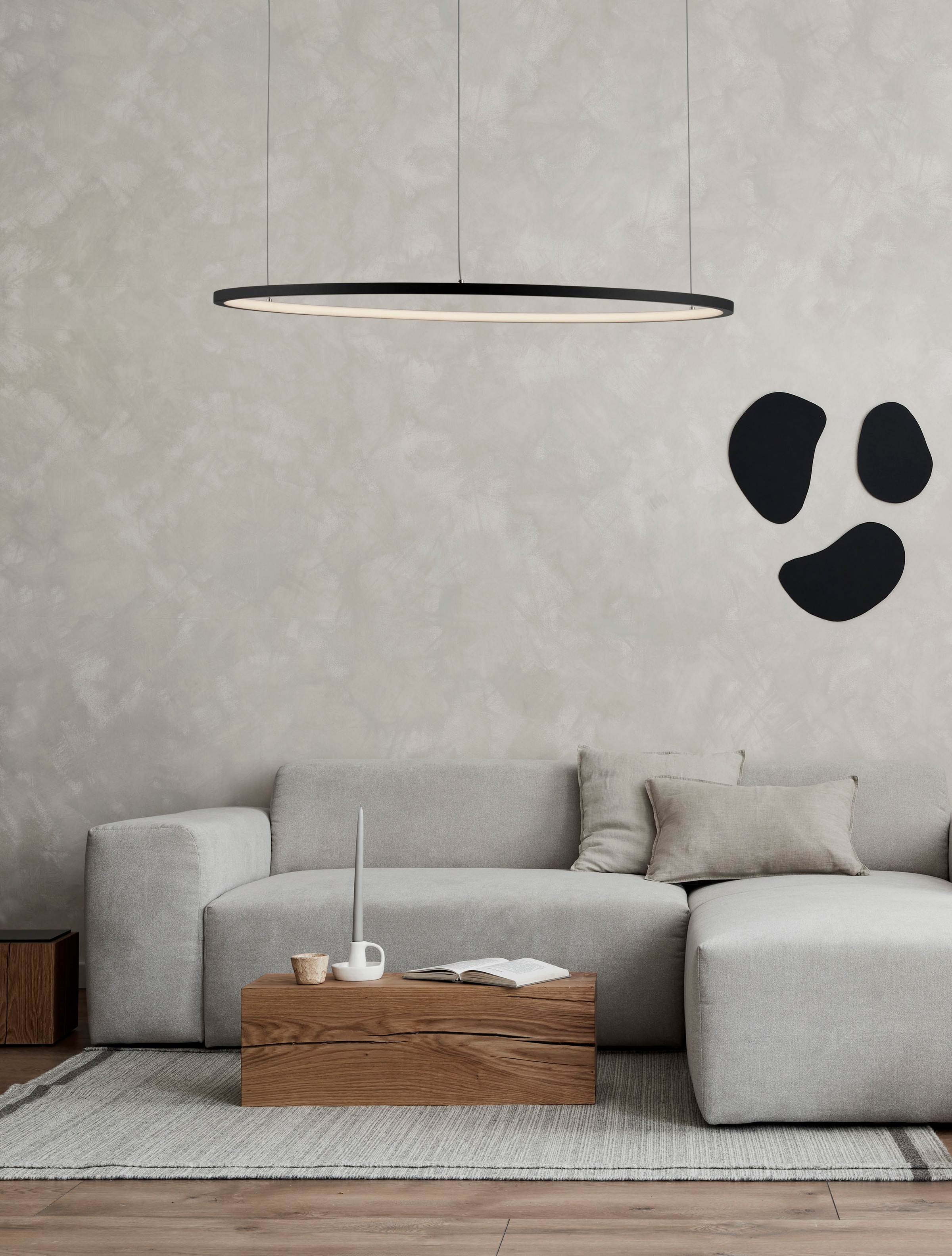 Nova Luce LED-Hängeleuchte »TARQUIN«, 1 flammig, Mit Leuchtmittel; Höhenverstellbar