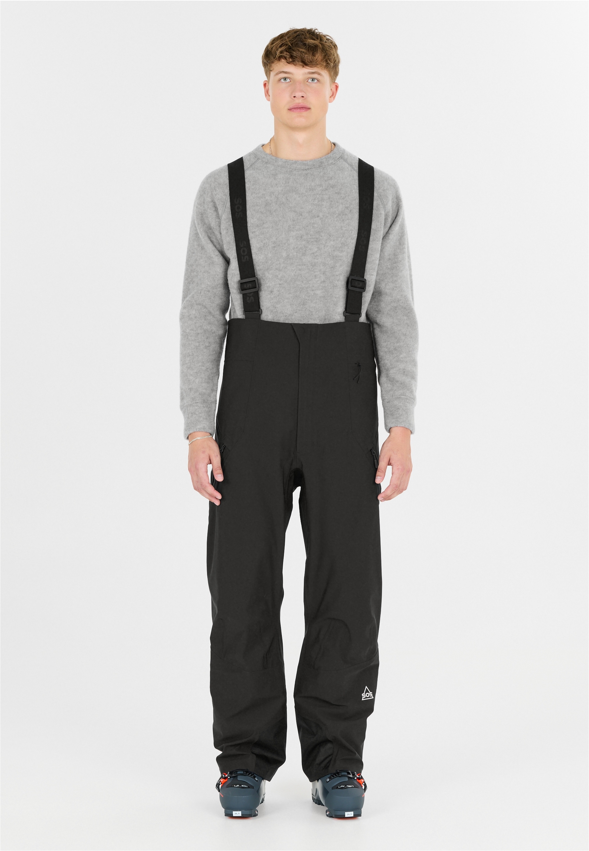 SOS Skihose »Hoverla«, mit smarten Hosenträgern und schützenden Features
