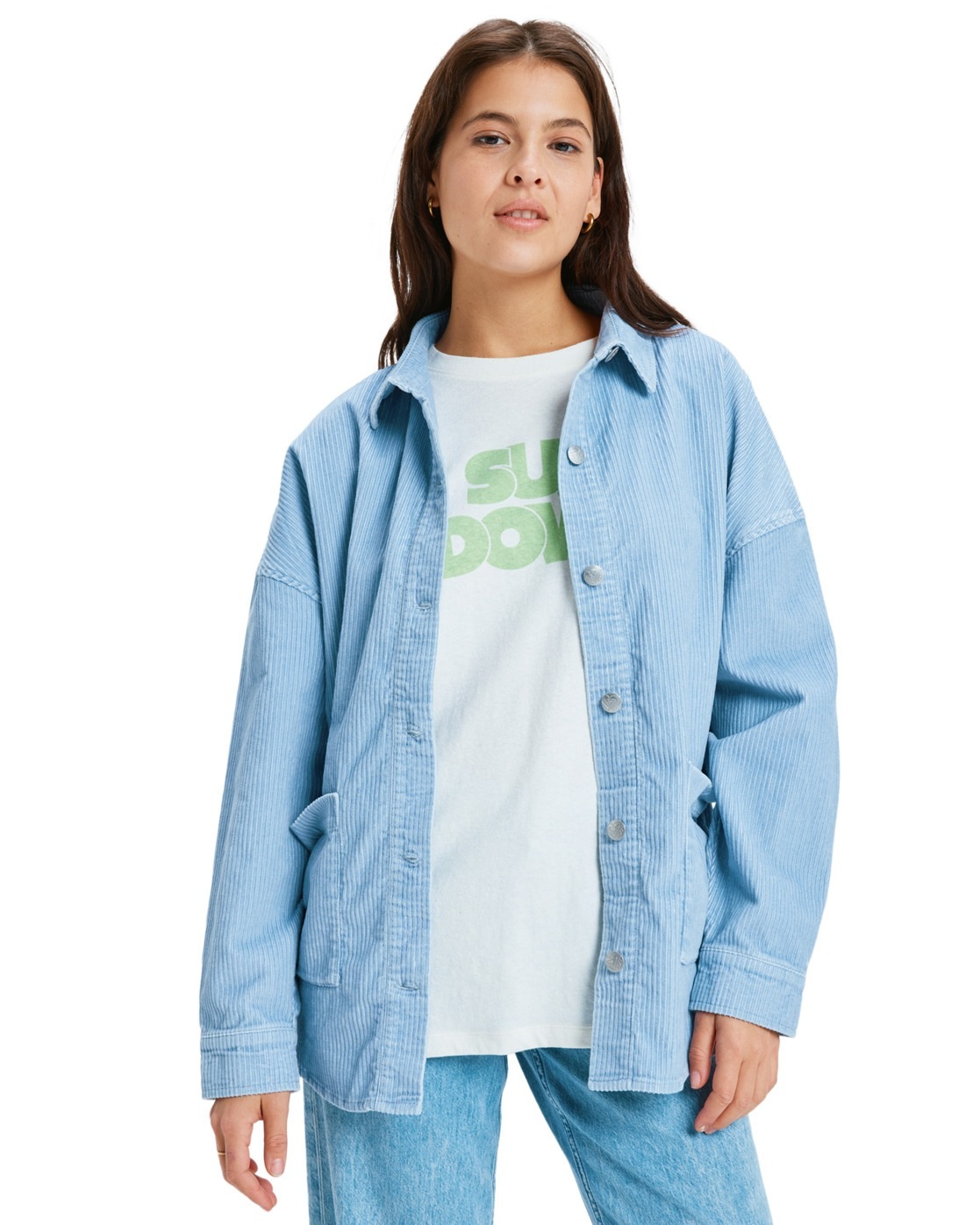 Roxy Hemdjacke "Kick Back Washed Cord" günstig online kaufen
