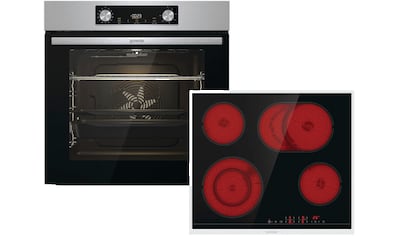 Backofen-Set »Steam Set«, BOS6737E06X, mit 1-fach-Teleskopauszug