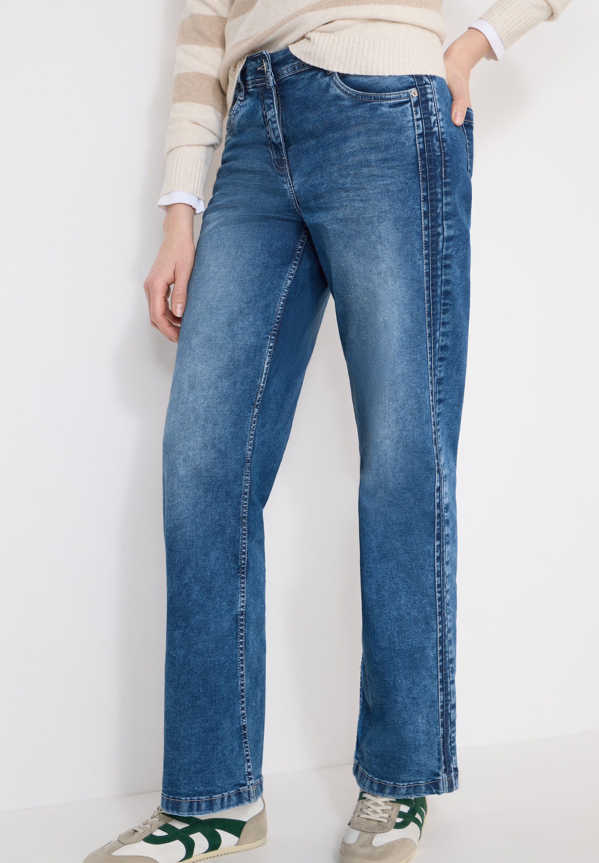 Cecil Loose-fit-Jeans High Waist