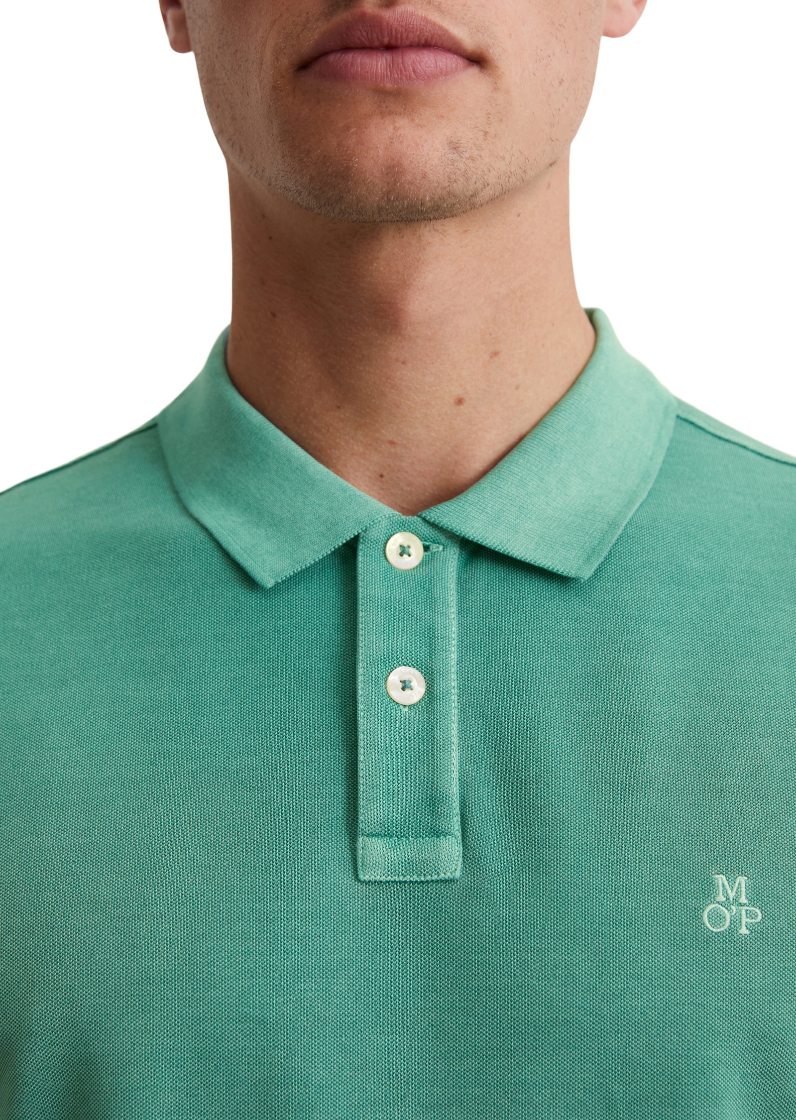 Marc O'Polo Poloshirt, (MOP casual men POLOshirt), aus Pique