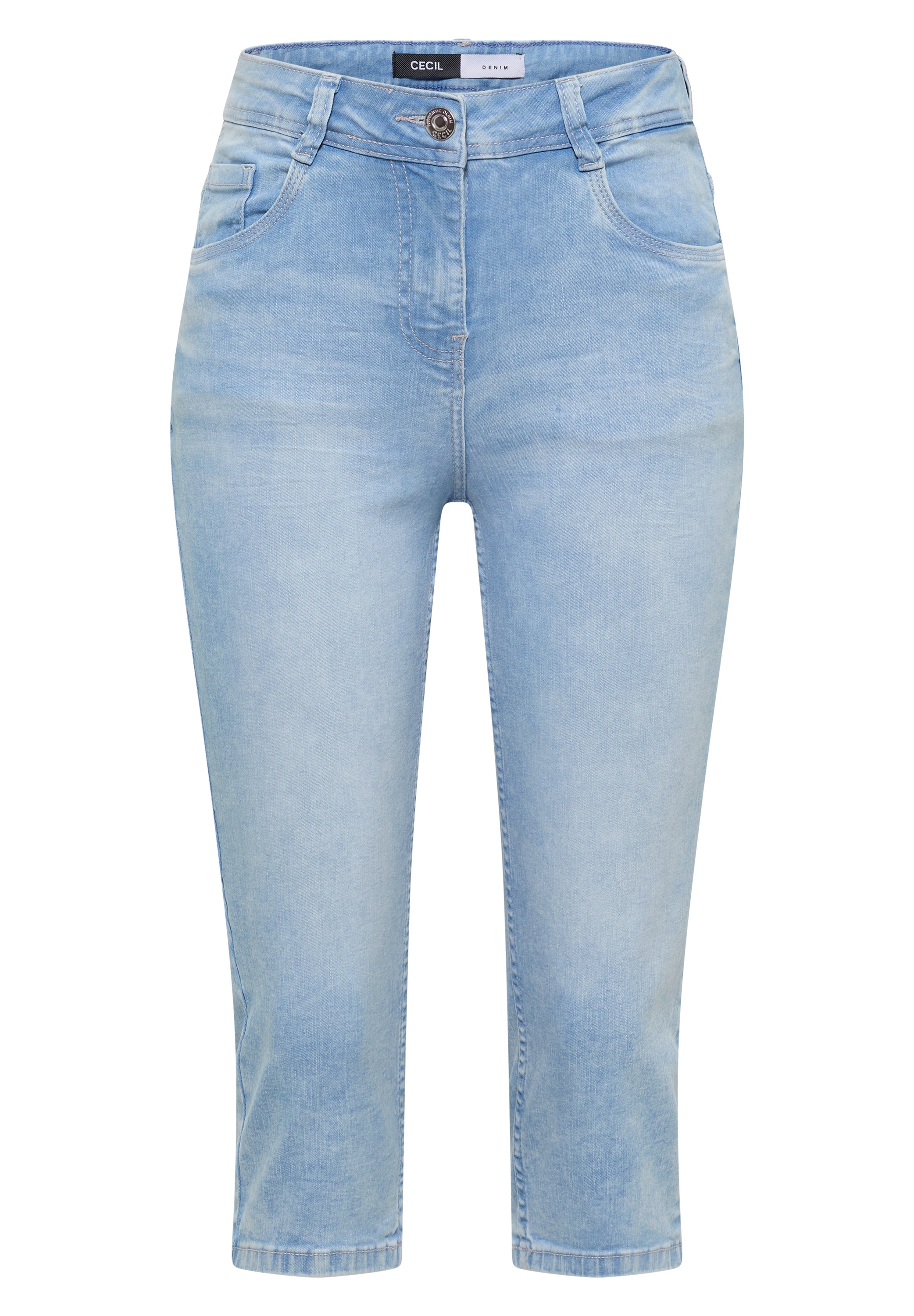 Cecil Slim-fit-Jeans aus Baumwolle mit Stretchanteil