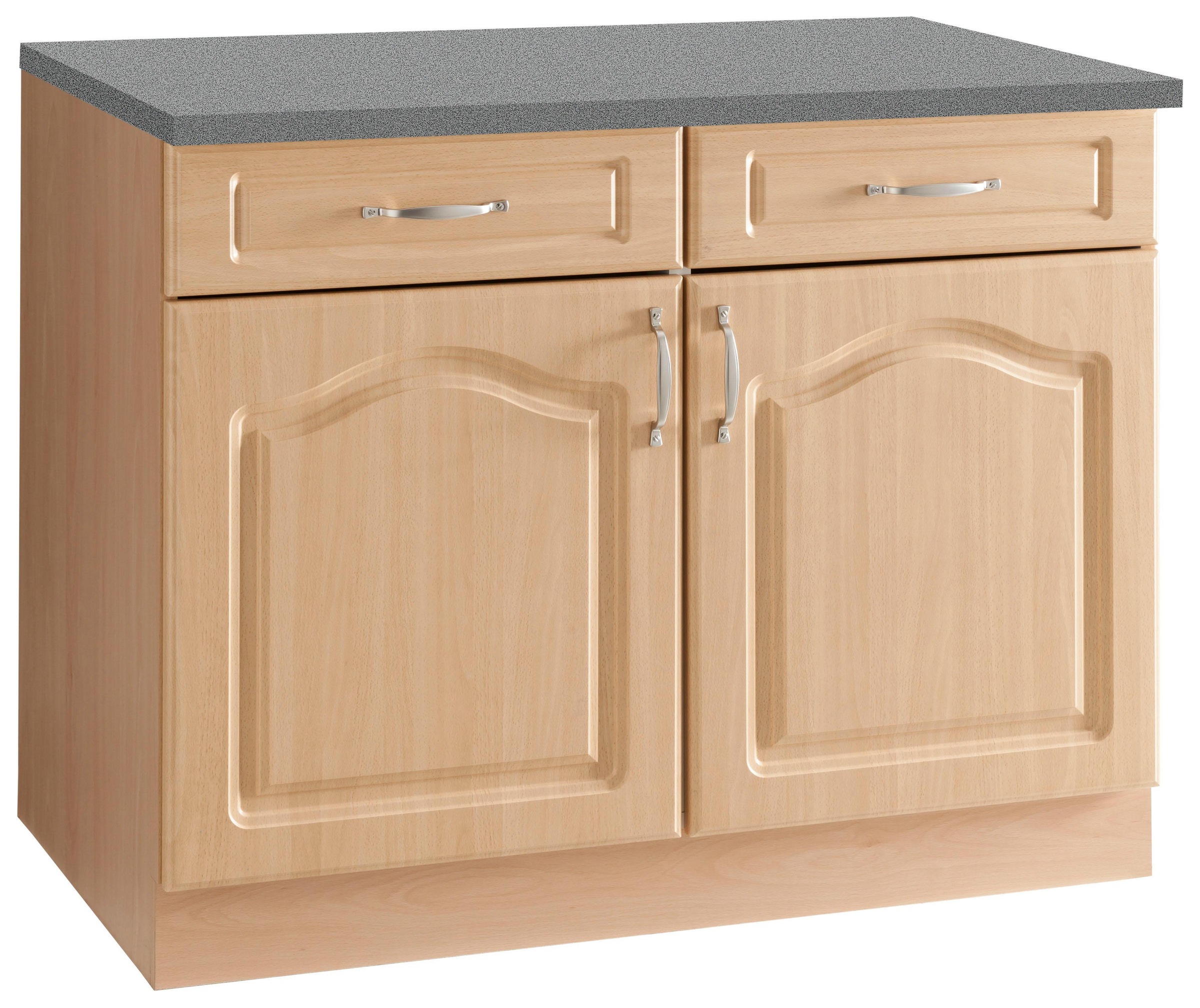 wiho Küchen Unterschrank "Linz", 100 cm breit, in Landhaus-Optik günstig online kaufen